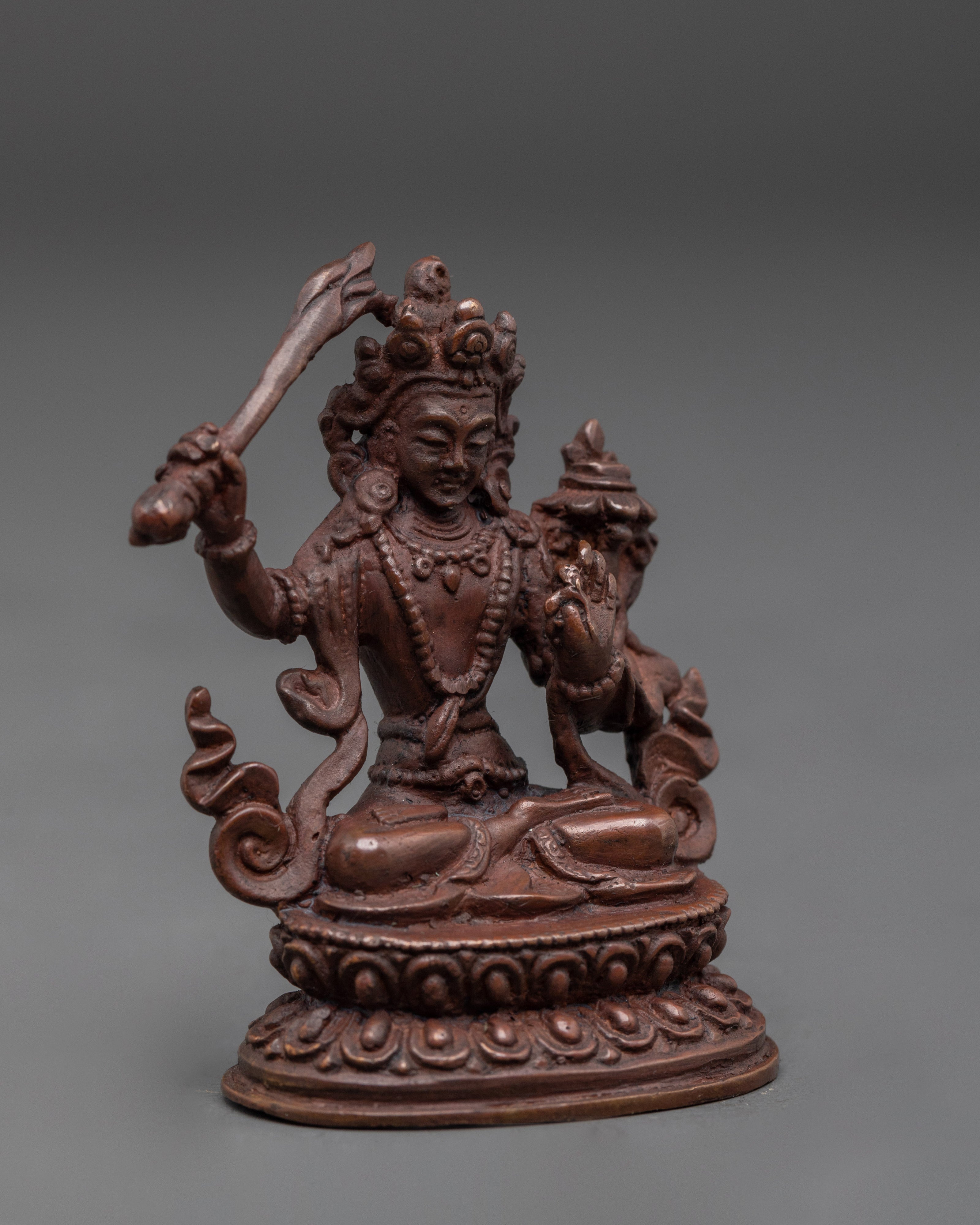 Manjushri, Wisdom Bodhisattva Statue | Buddhist Statue for Meditation & Spiritual