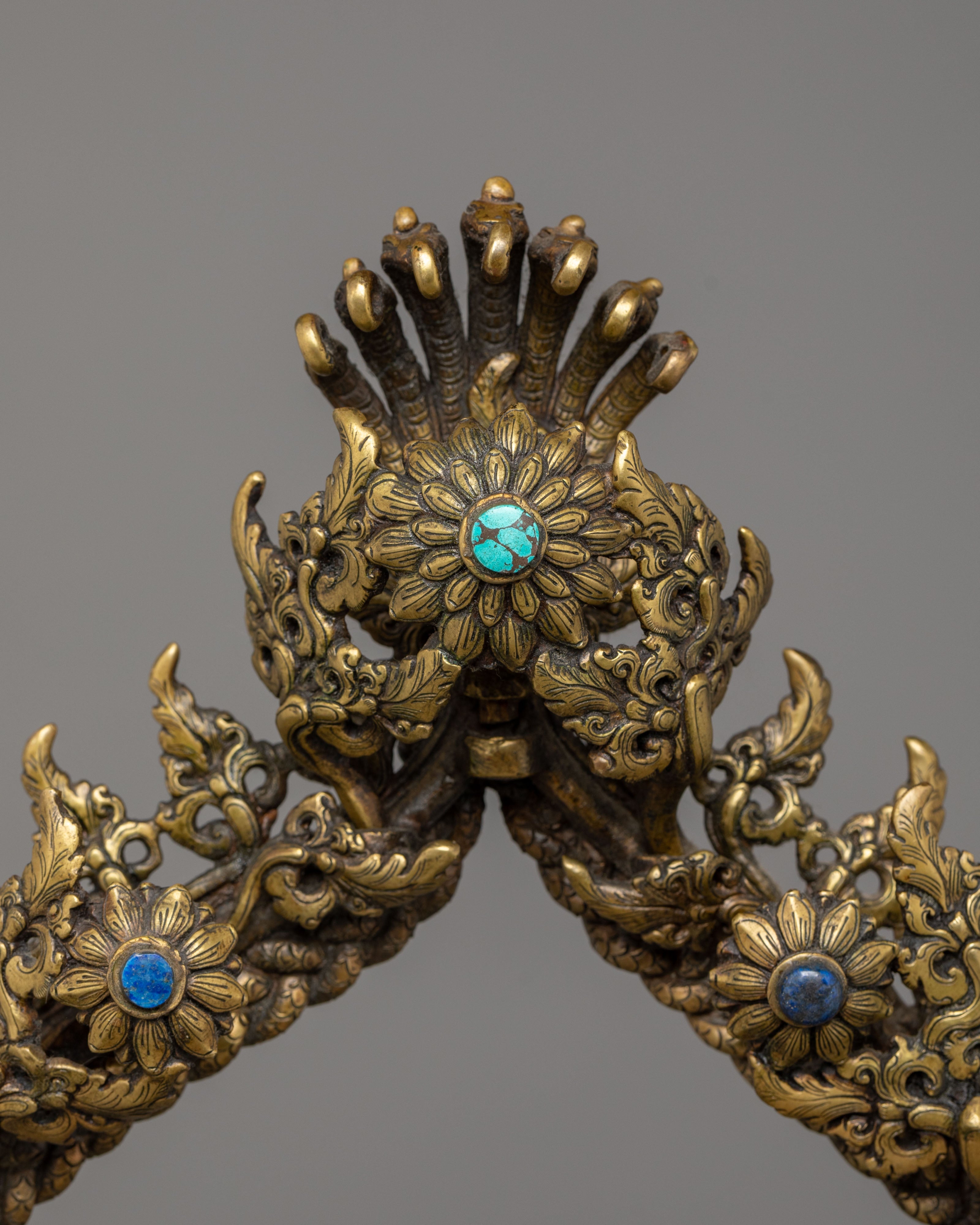 Handmade Nityanath Shiva Statue with Nandi | Bronze Mahadev Sculpture