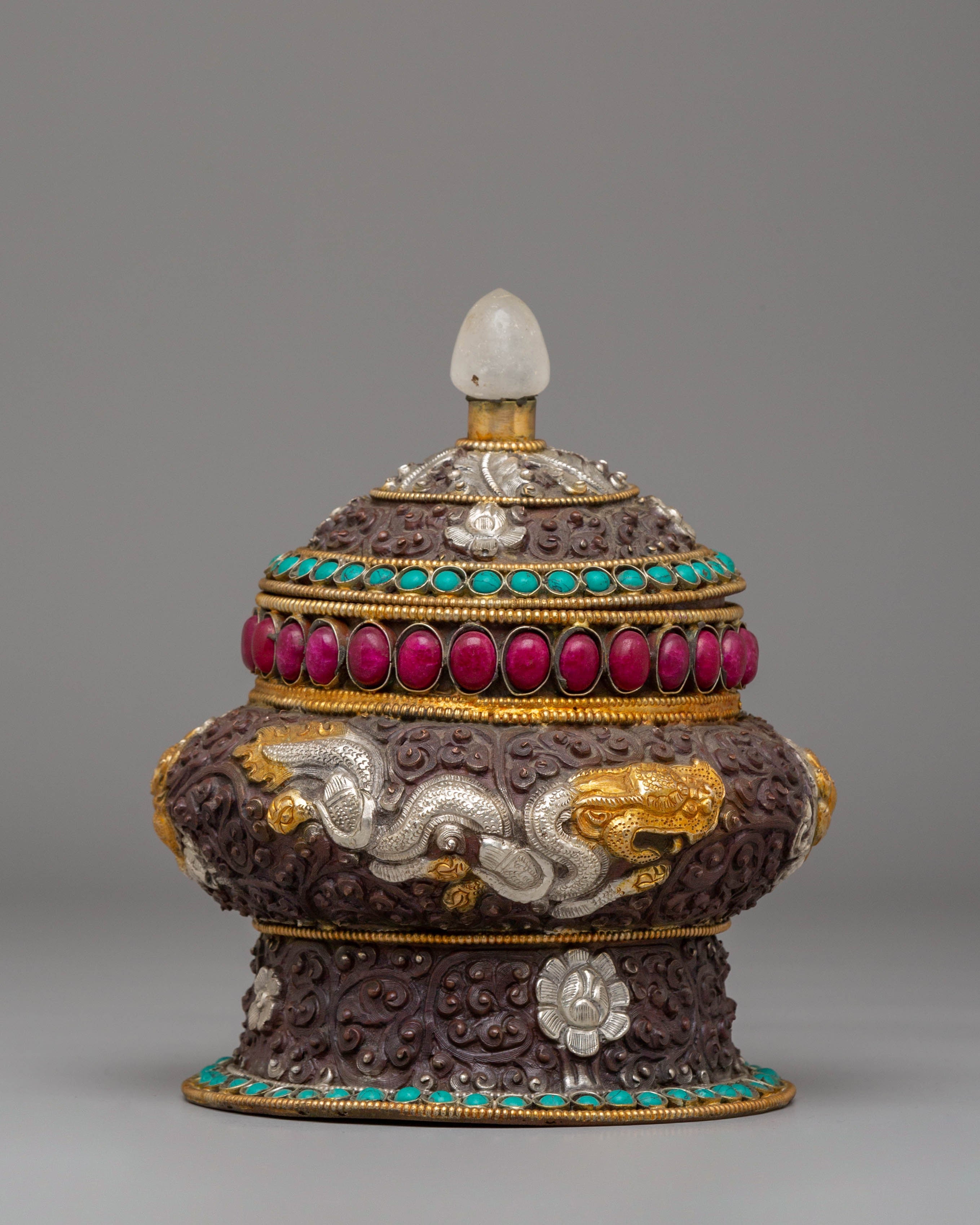 Dhupur Rice Pot for Offering | Tibetan Ritual Vessel