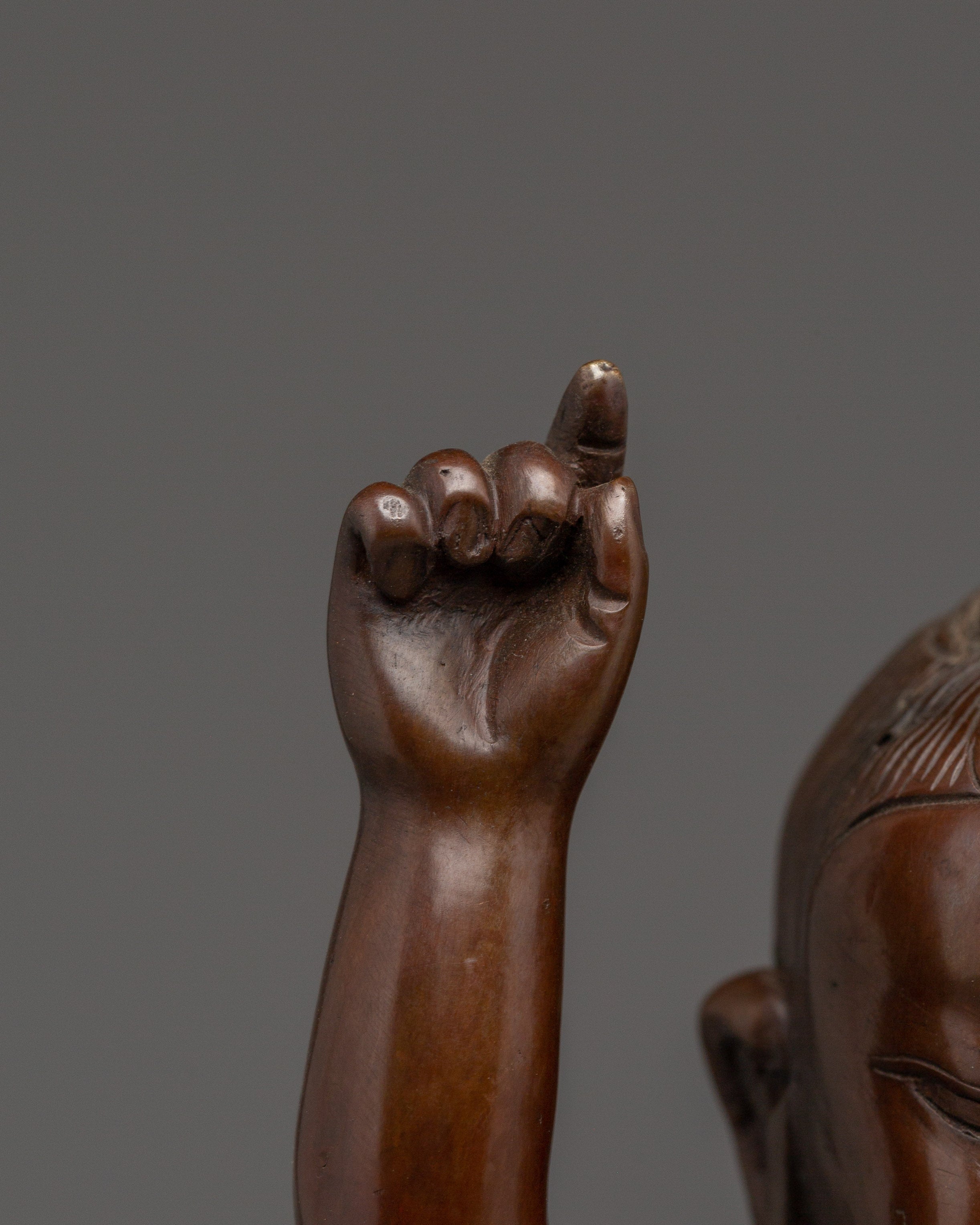 Handcrafted Little Buddha Statue | Meditation Sculpture for Home Altar