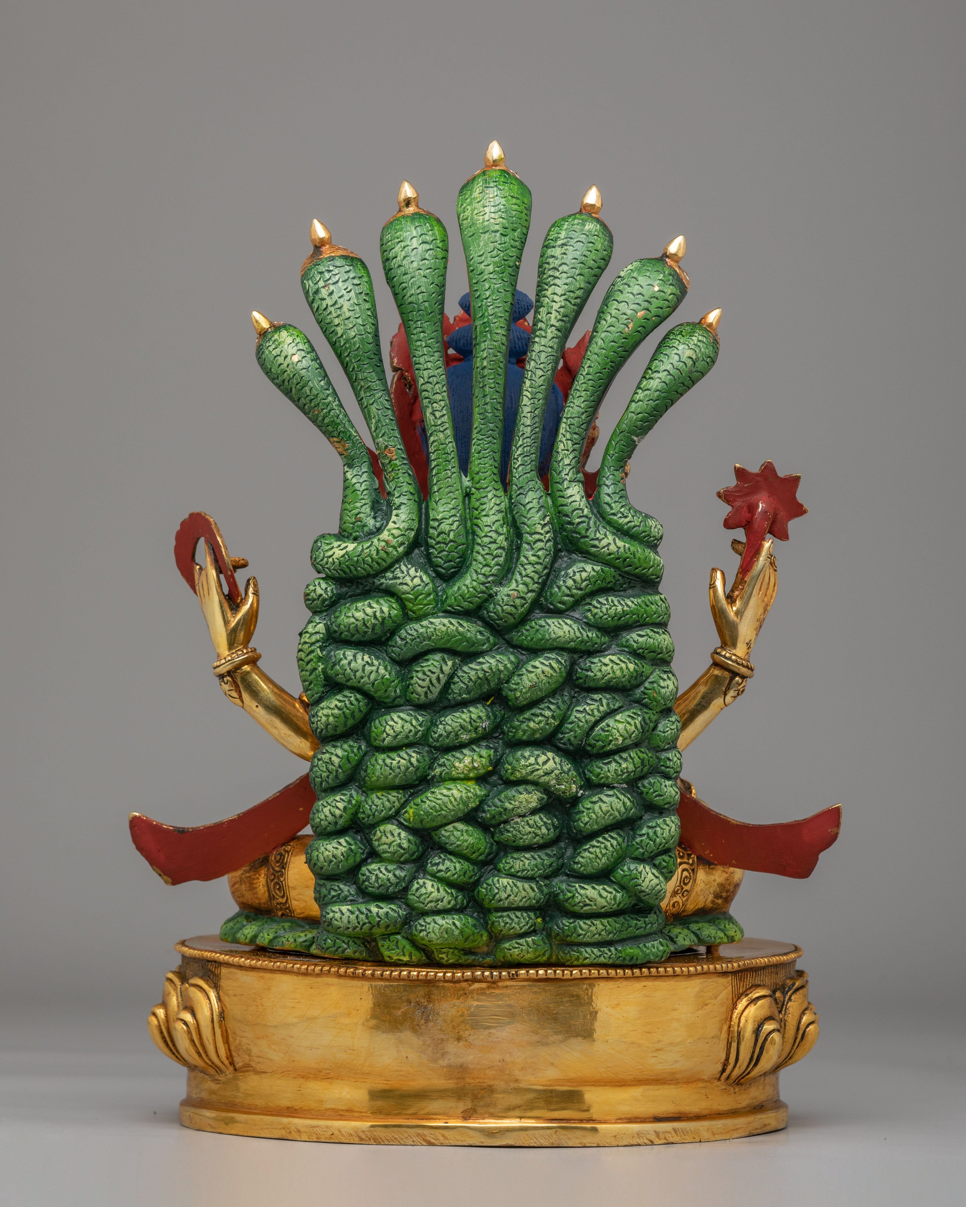 Handcrafted Bishnu Spiritual Figurine | Sacred Home Decor