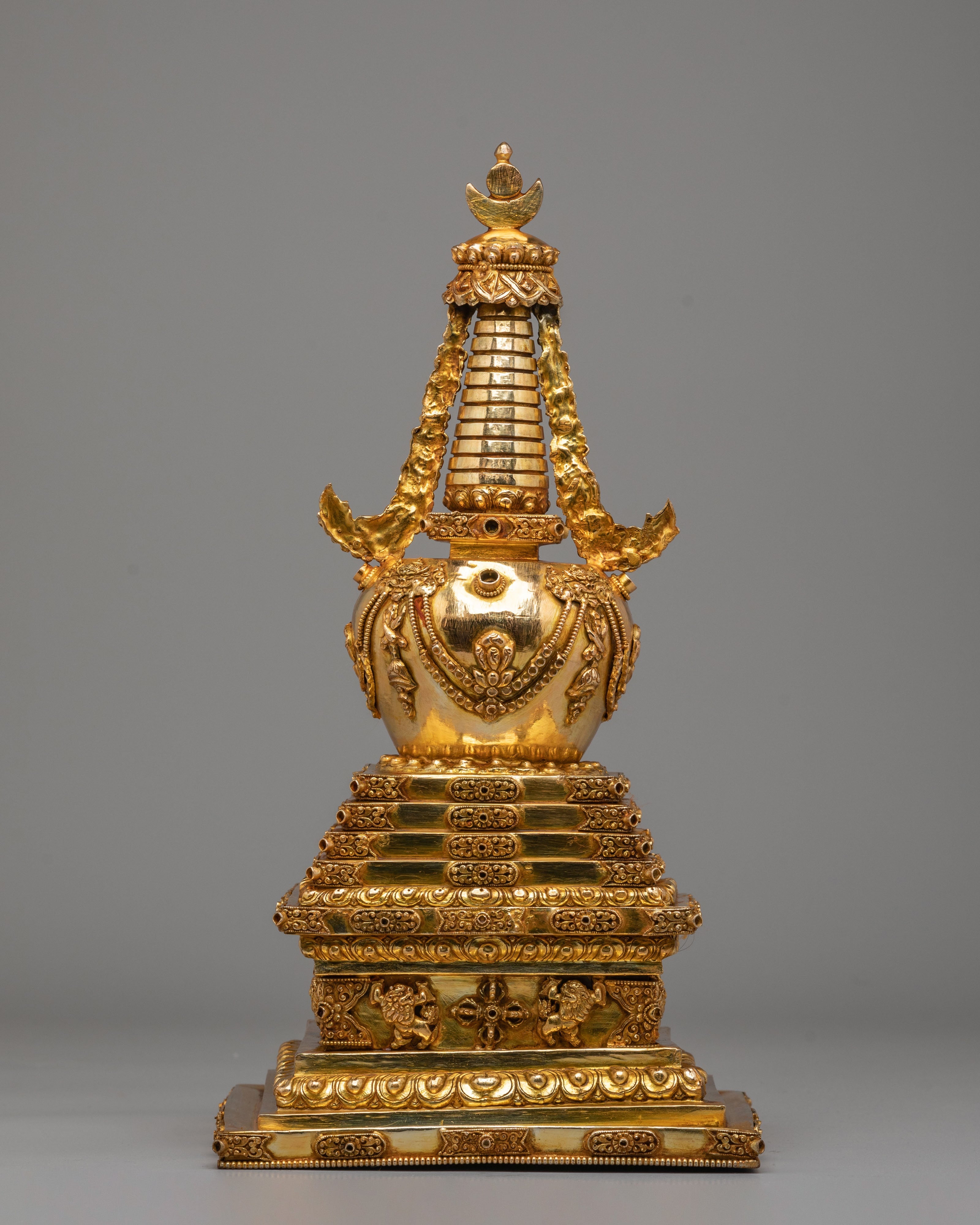 Handmade Buddhist Stupa for Rituals | Symbol of Enlightenment