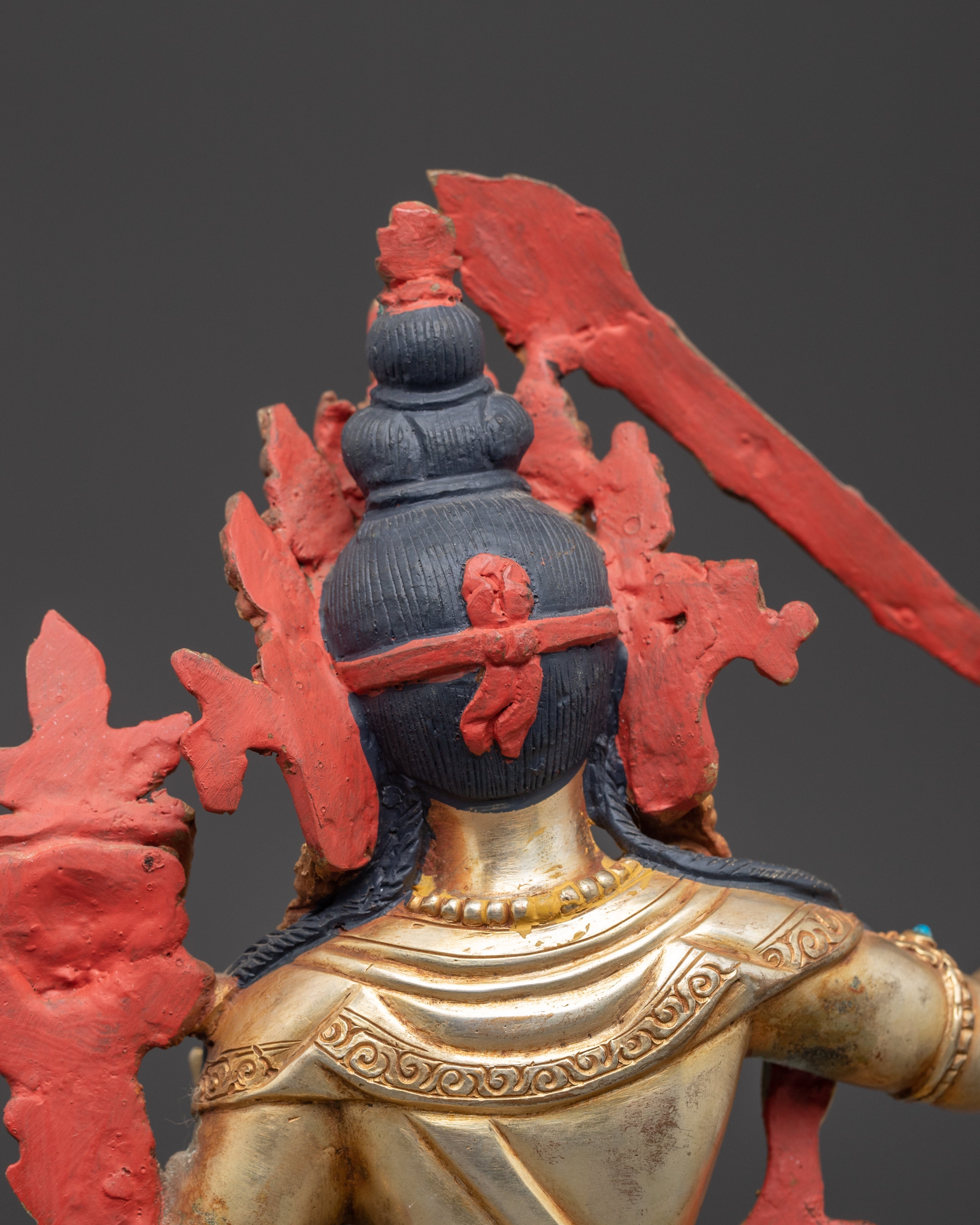 Handmade Statue of Manjushri Bodhisattva of Wisdom