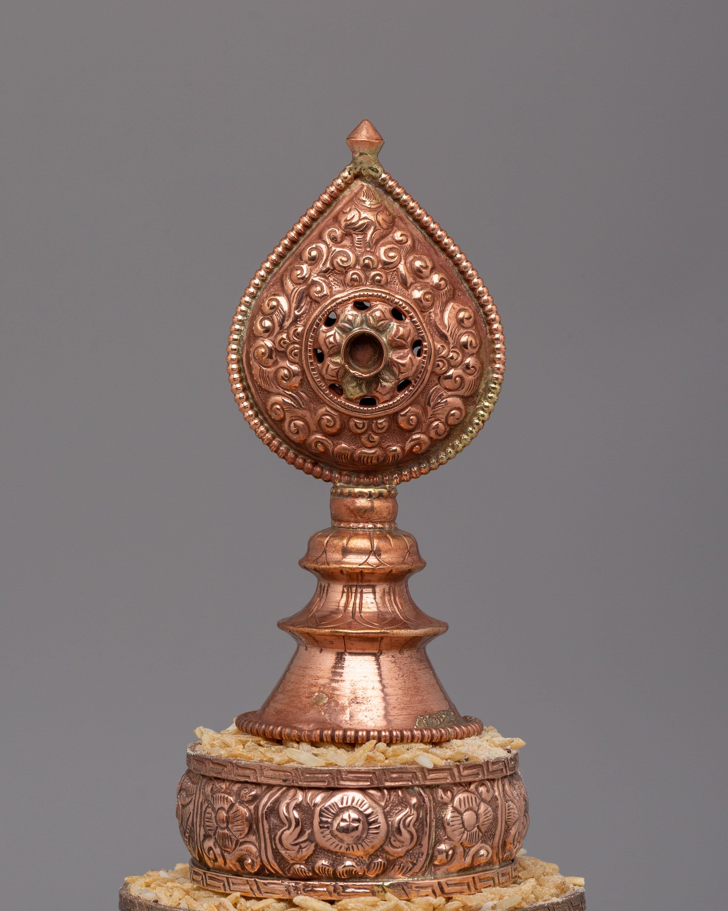 Himalayan Altar Mandala Offering | Handcrafted Ritual Plate for Sacred