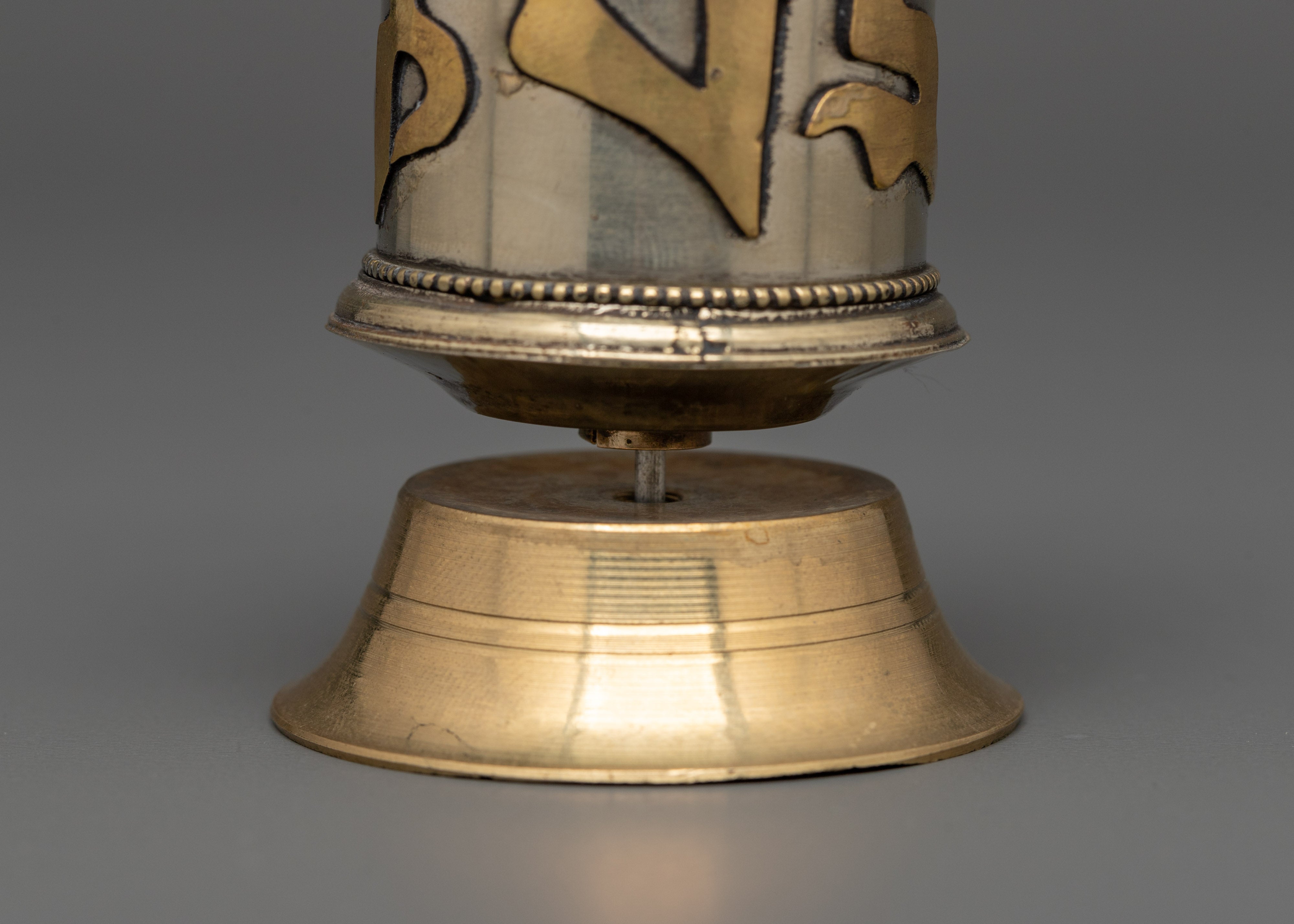 Spiritual Meditation Tool Prayer Wheel | Sacred Ritual Item for Peace & Blessings