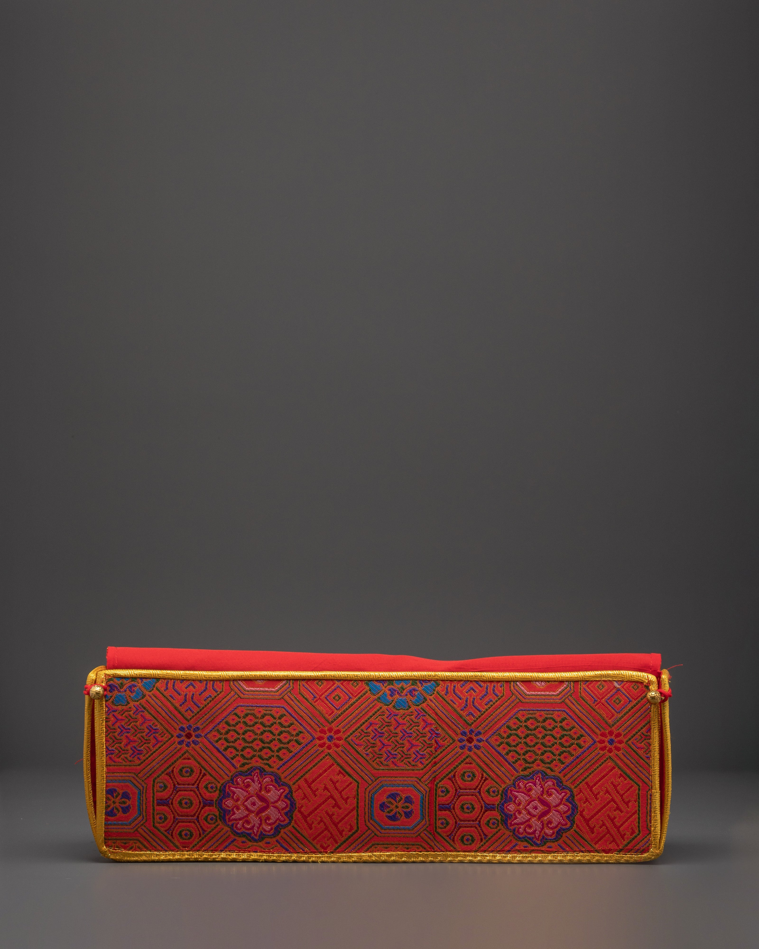 Sacred Buddhist Book Cover | Silk Cover for Buddhist Texts & Sutras