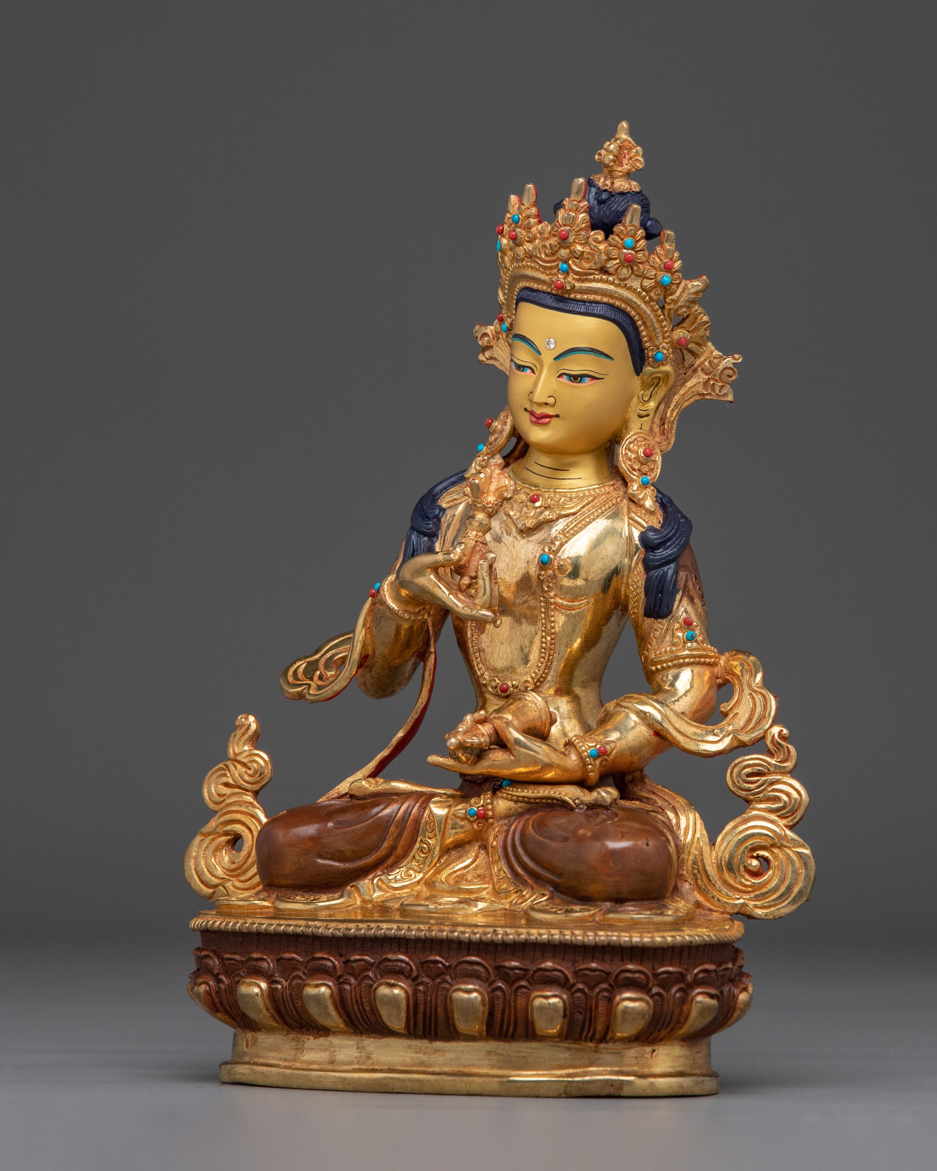 Buddhist Ritual Figure Vajrasattva | Traditional Himalayan Art