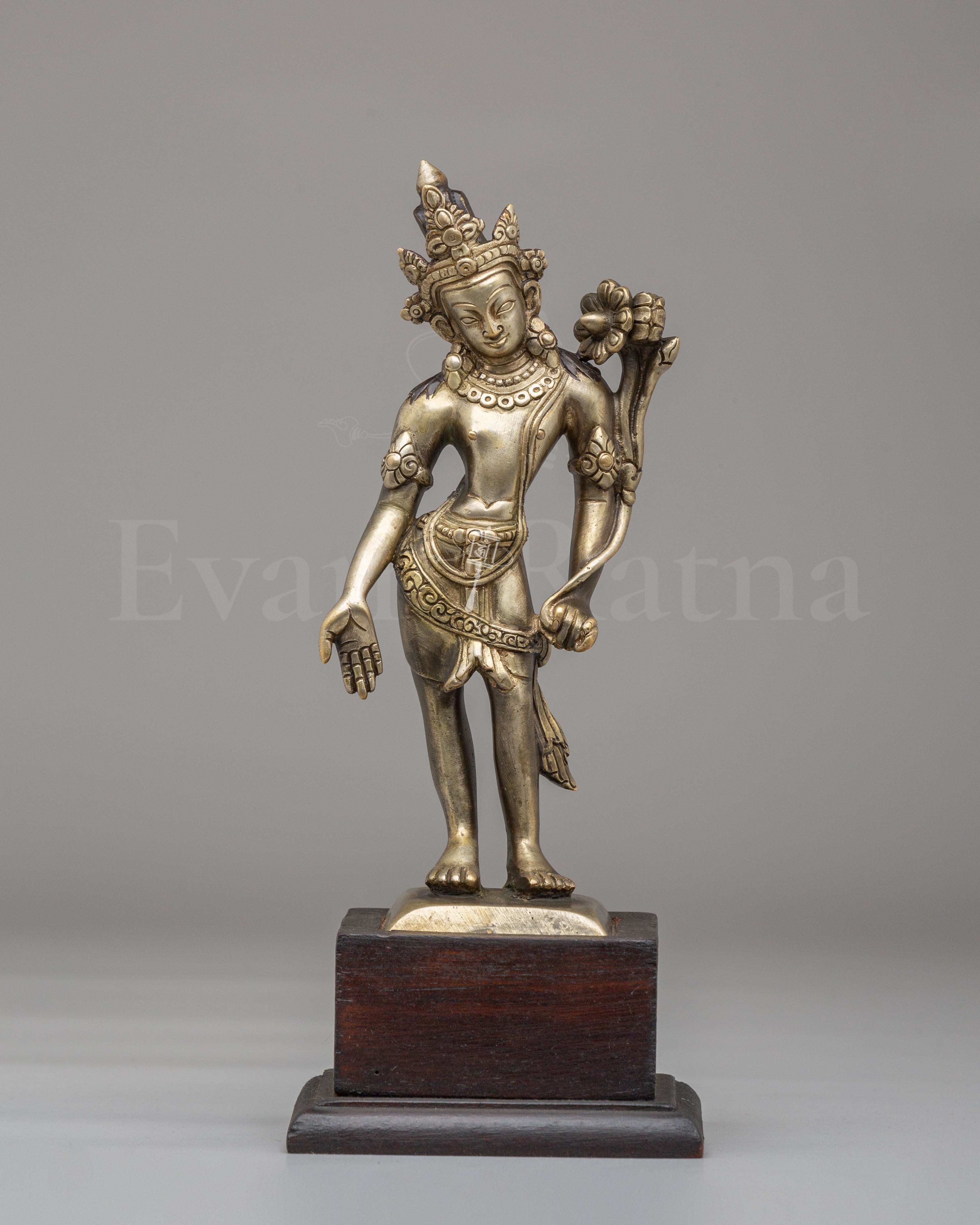Handcrafted Tibetan Padmapani Statue 