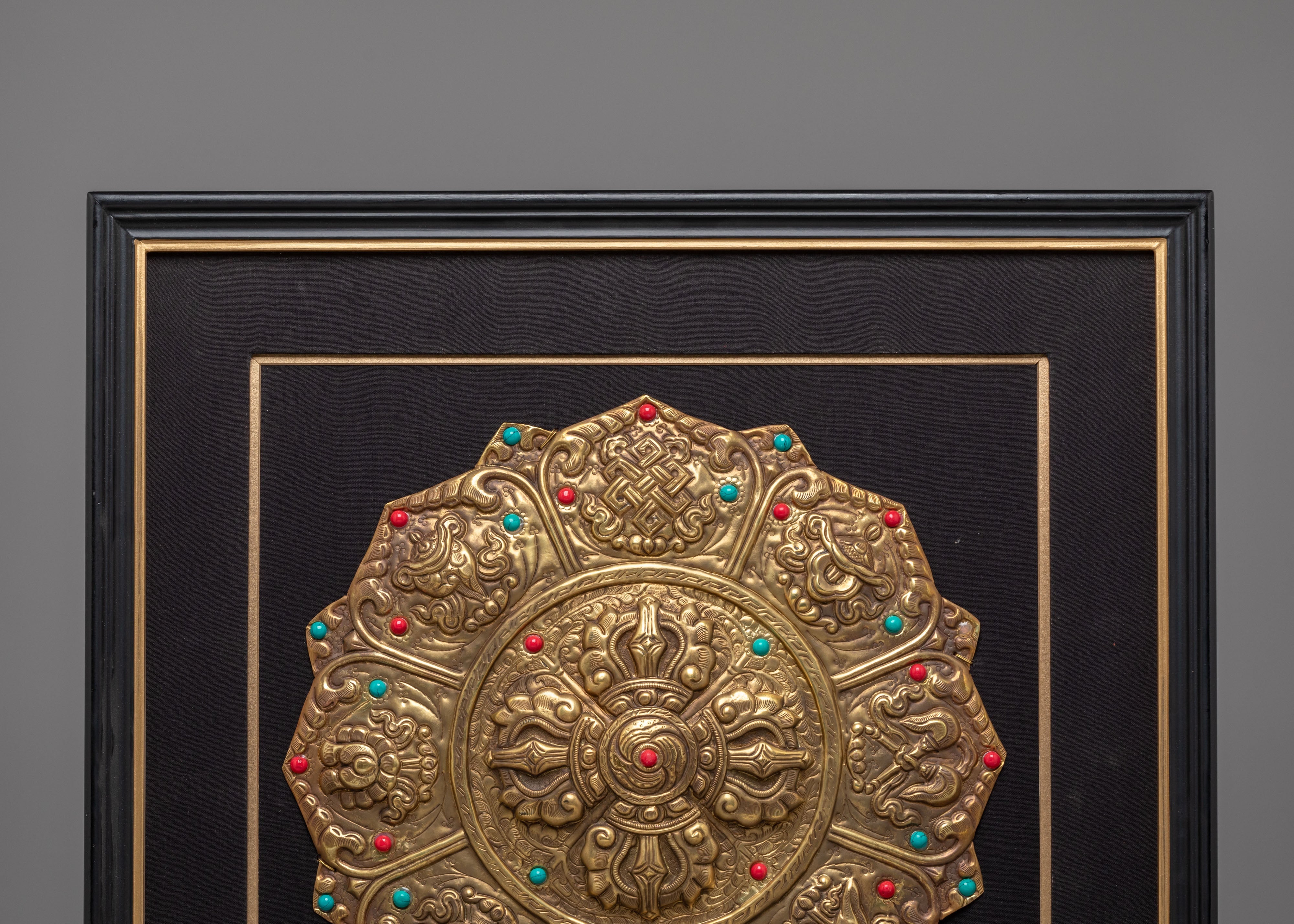 Tibetan Double Vajra Wall Hanging | Handcrafted Decorative Art