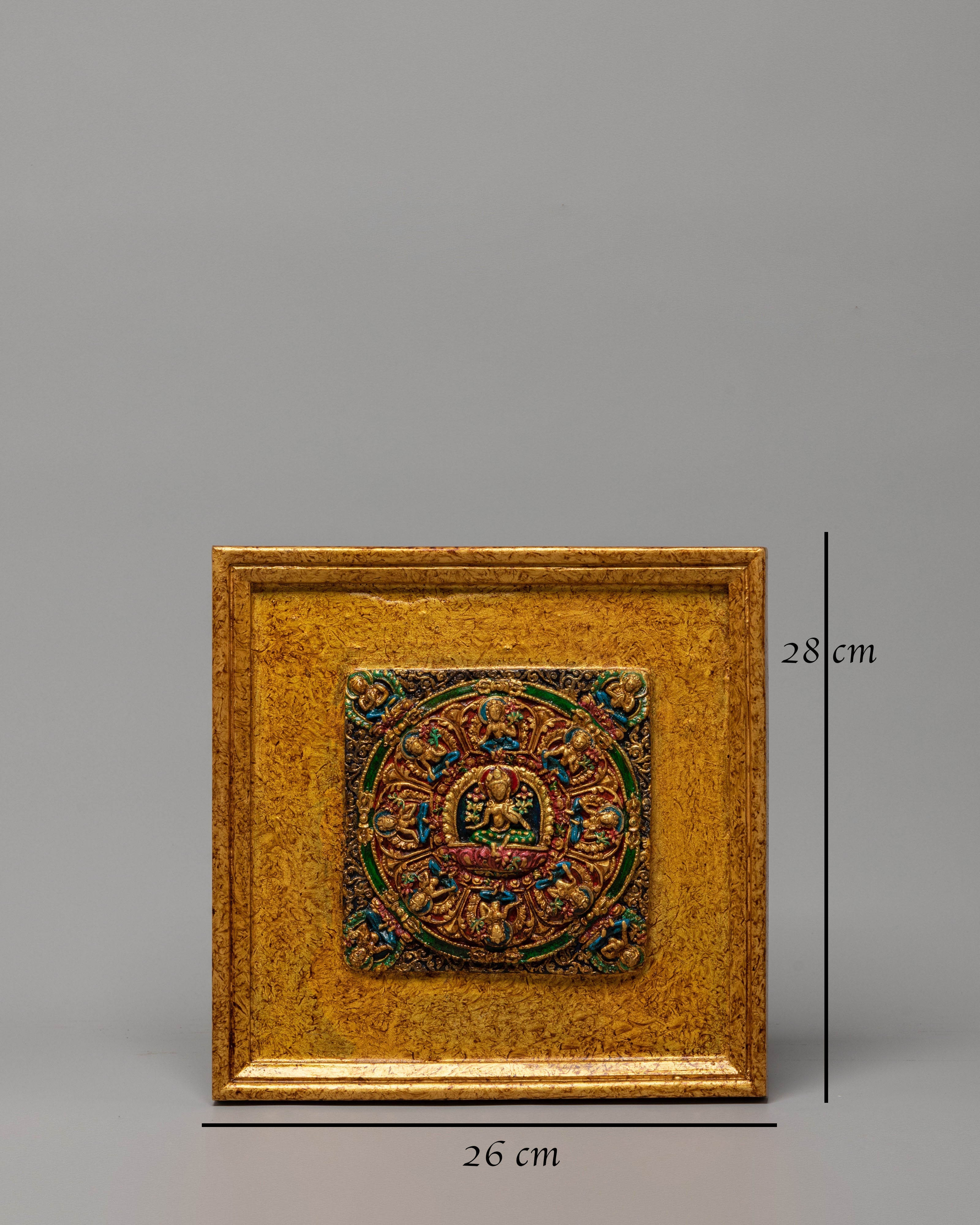 Sacred Wall Hanging of Green Tara | Mother of All Buddhas