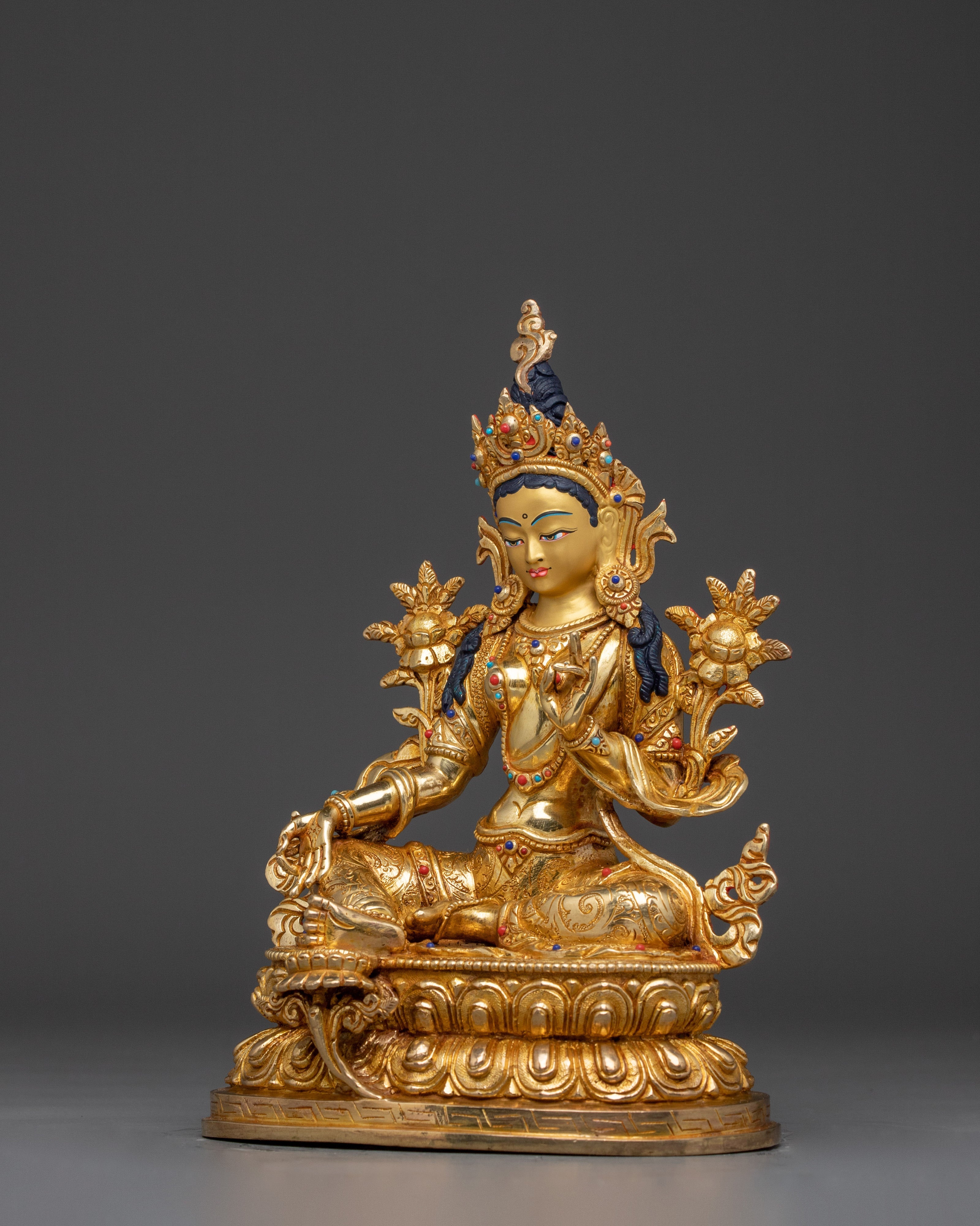 Vajrayana Green Tara Artwork | Goddess of Mercy