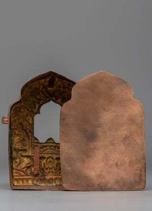 Precious Buddhist Ghau Box | Buddhist Amulet Treasure Box for Shrines