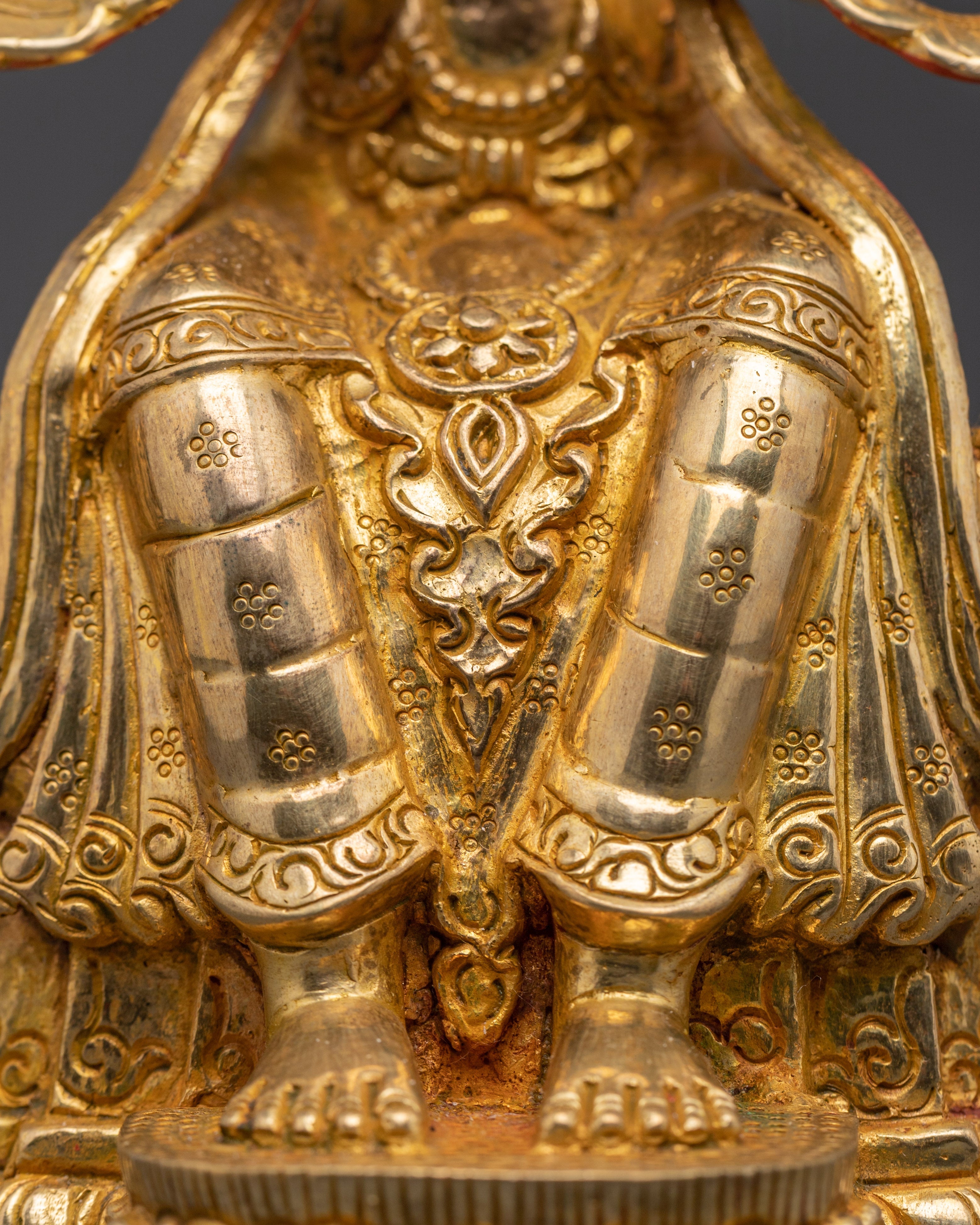 Handcrafted Maitreya Buddha Sculpture | Spiritual Decor for Altar or Meditation