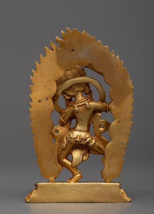 Dancing Dakini Khadga Yogini Statue | Embrace Divine Energy and Freedom