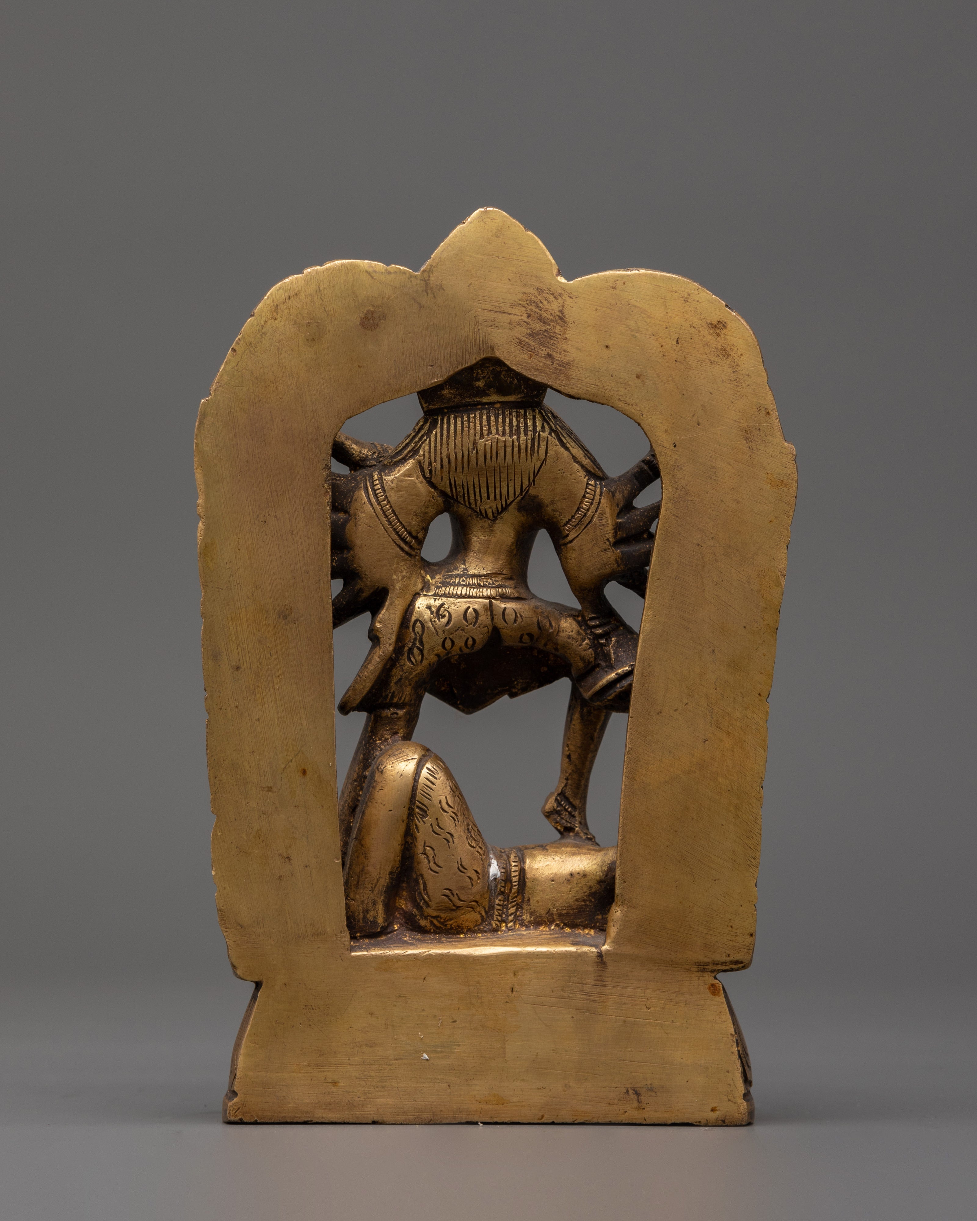 The Mahakali brass statue | Home Shrine Art