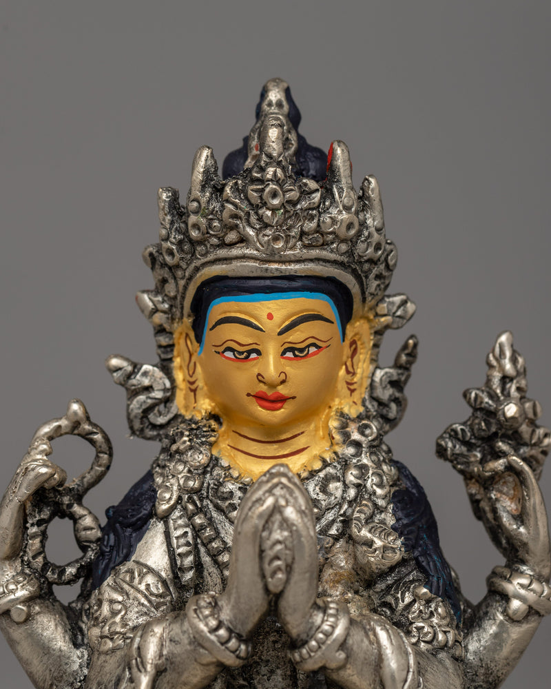 Chenrezig Buddhist Statue | Handmade Symbol of Compassion and Spiritual Growth