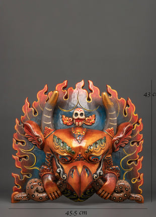 Garuda Wall Hanging Mask | Symbol of Power & Protection