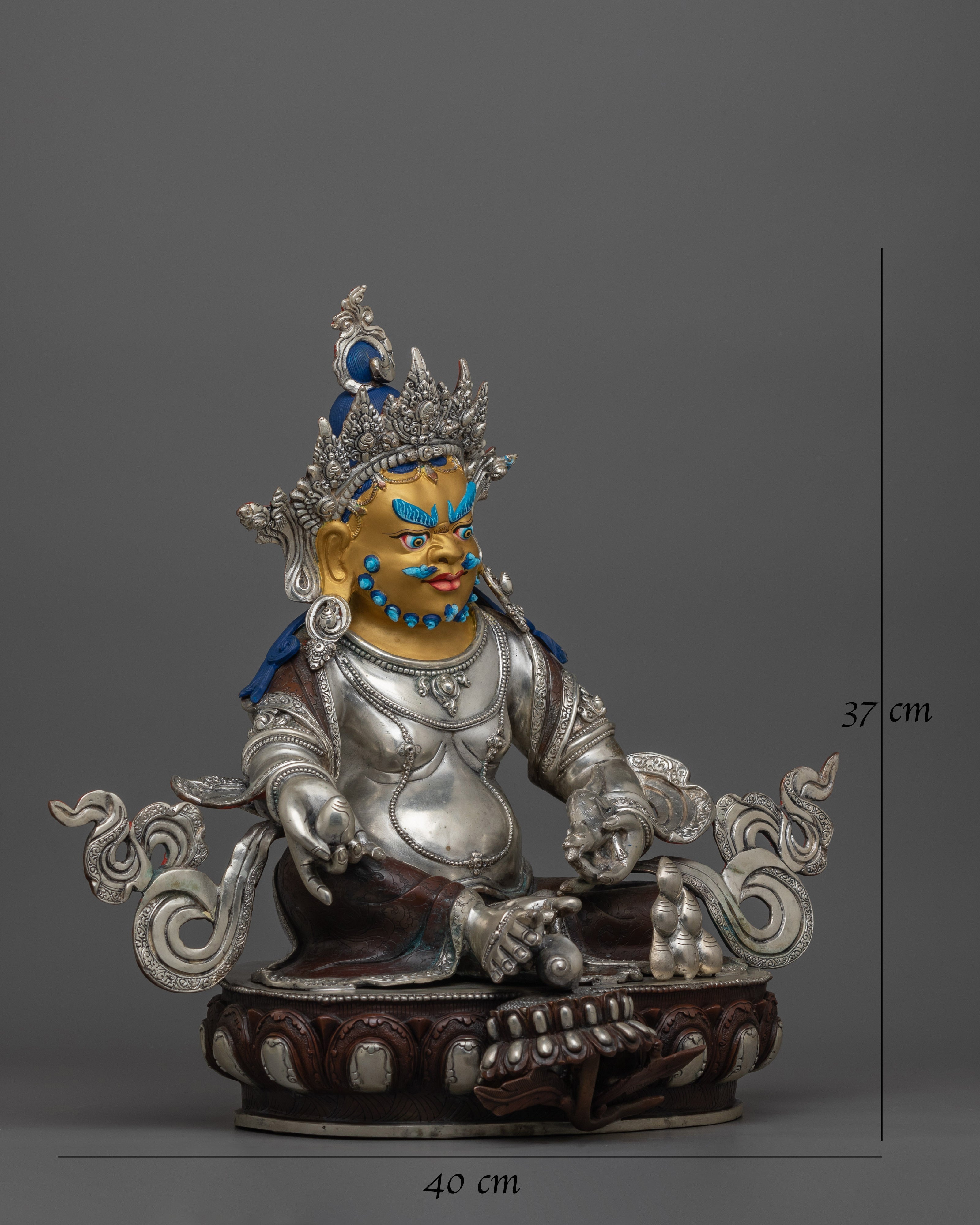 Silver Plated Dzambhala 