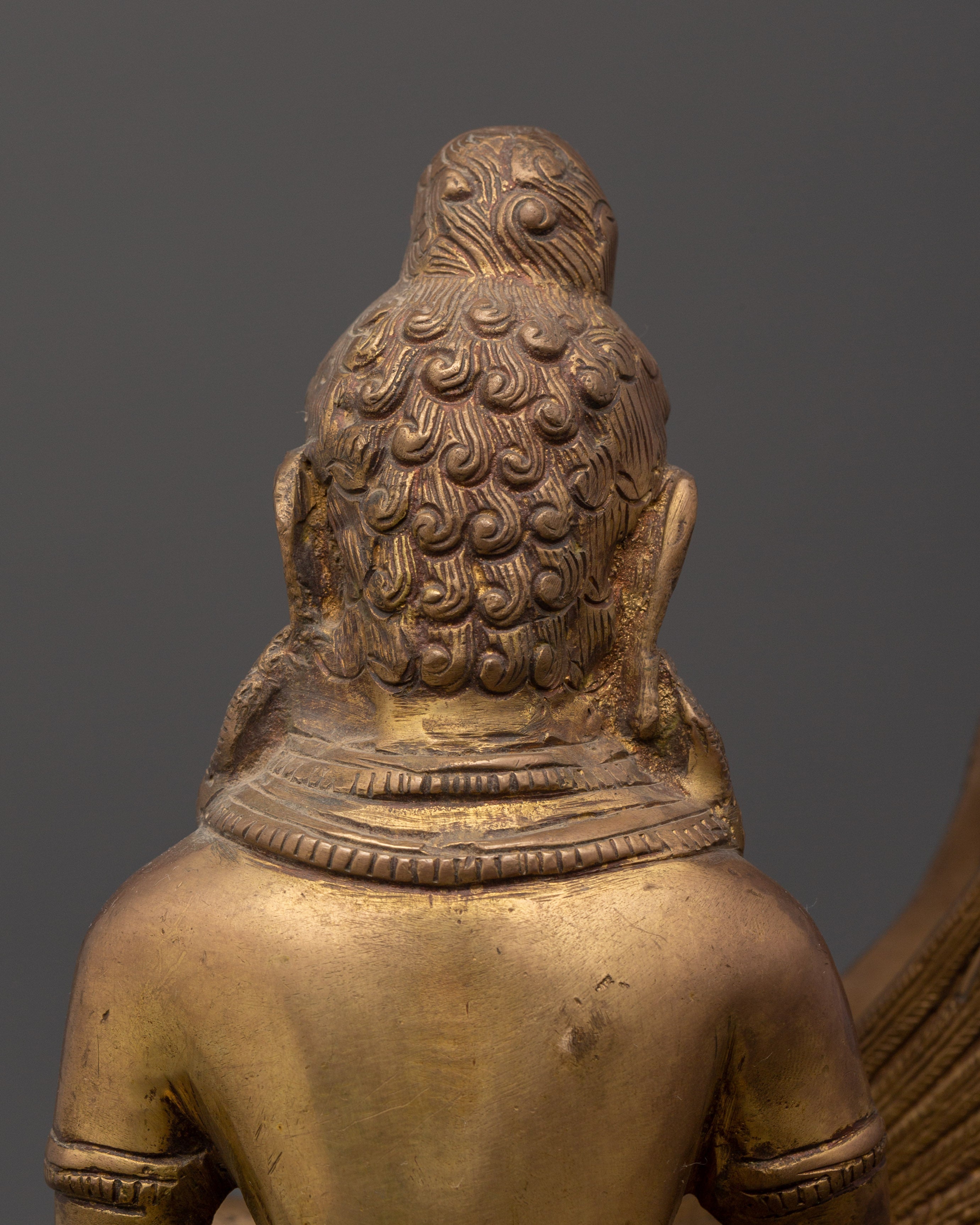 Brass Siddhartha Gautam Statue with Swan | Symbolizing Compassion and Protection