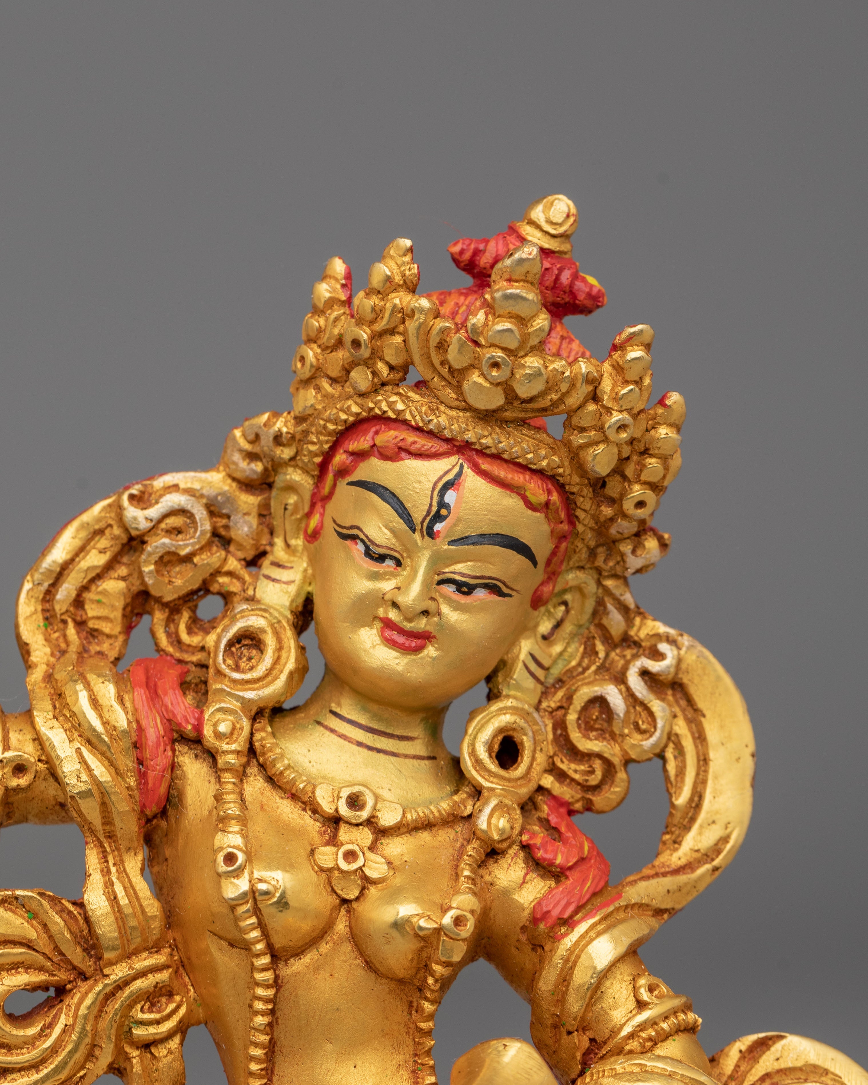 Handcrafted Machig Labdron Buddhist Statue | Traditional Tibetan Artwork