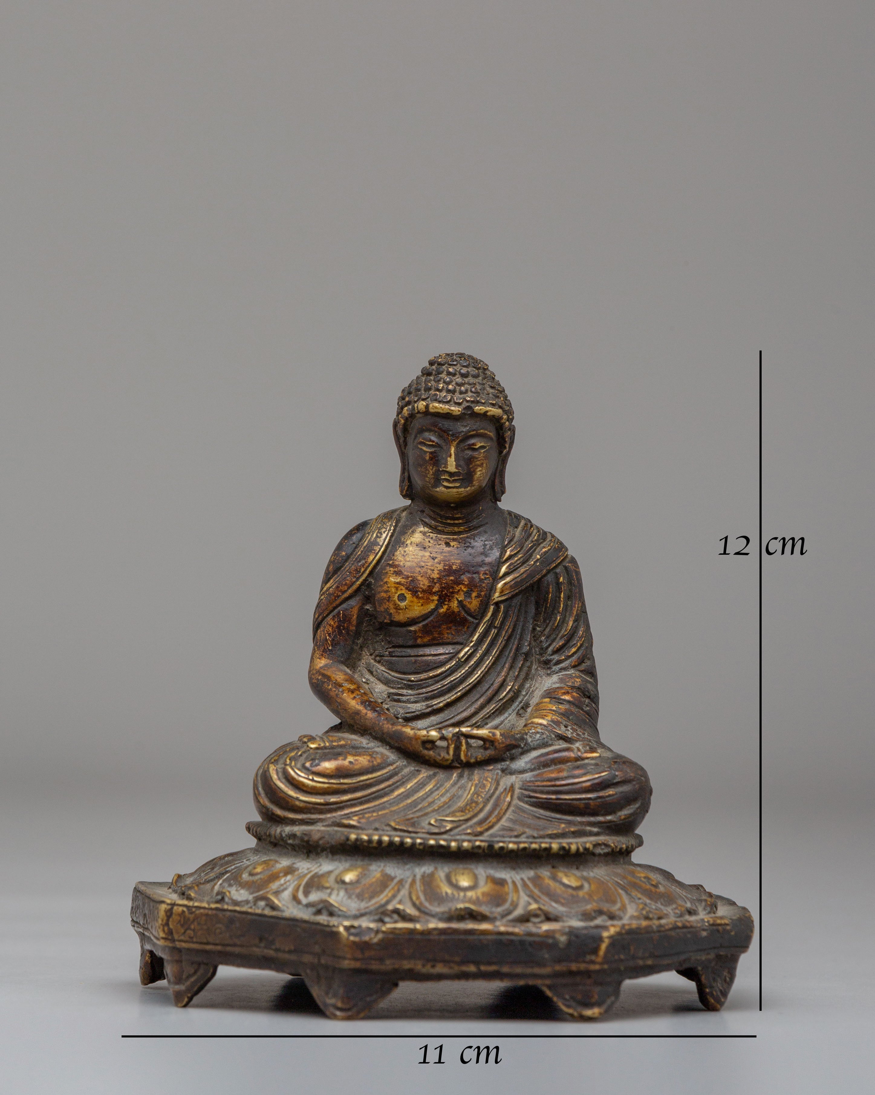 Handmade Pure Land Buddha Statue | Amitabha Buddha of Infinite Light