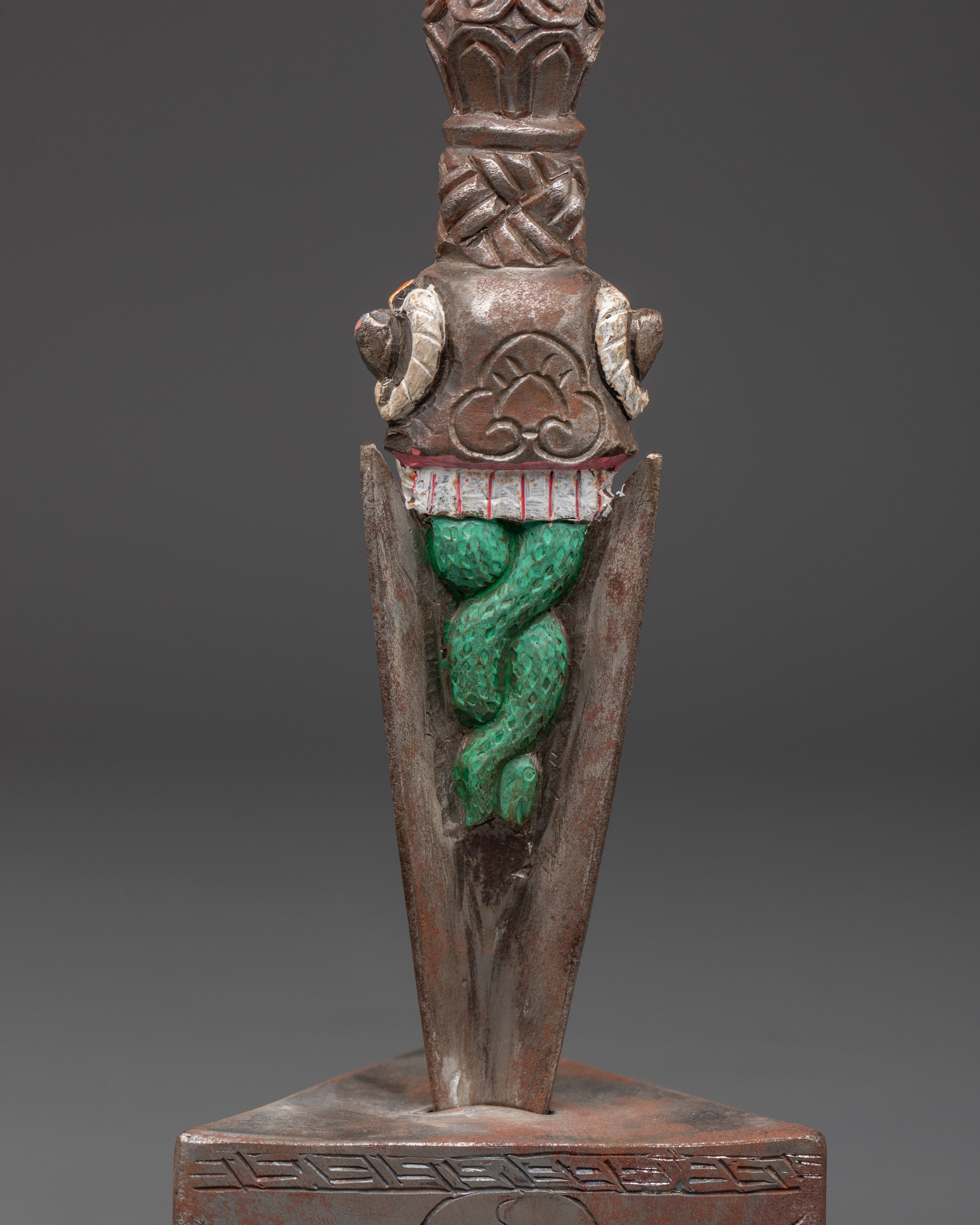 Tantric Phurba Ritual Dagger | Tibetan Ritual Tool for Protection and Meditation