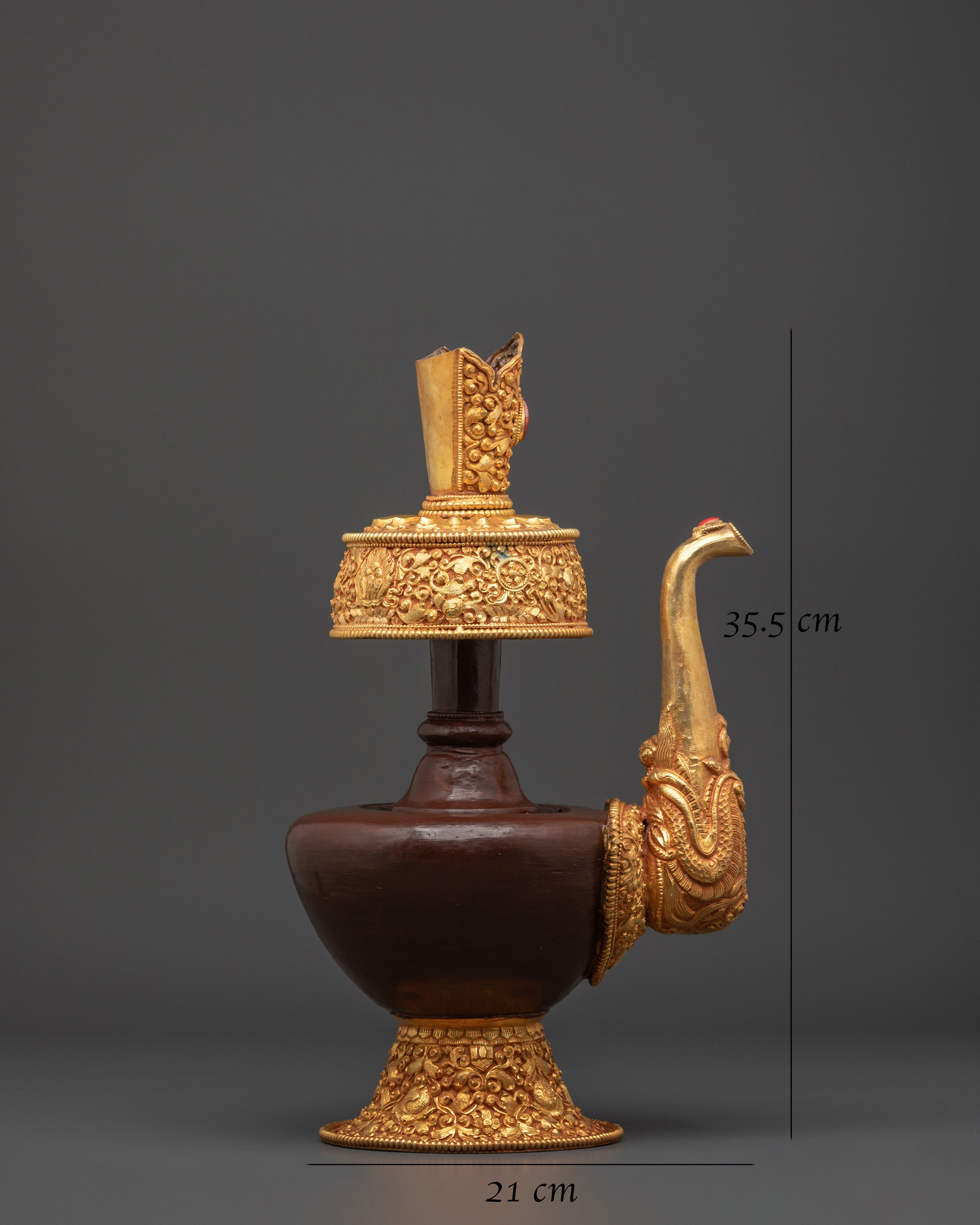 Handcrafted Bhumba Ritual Lamp | A Sacred Tibetan Spiritual Artifact