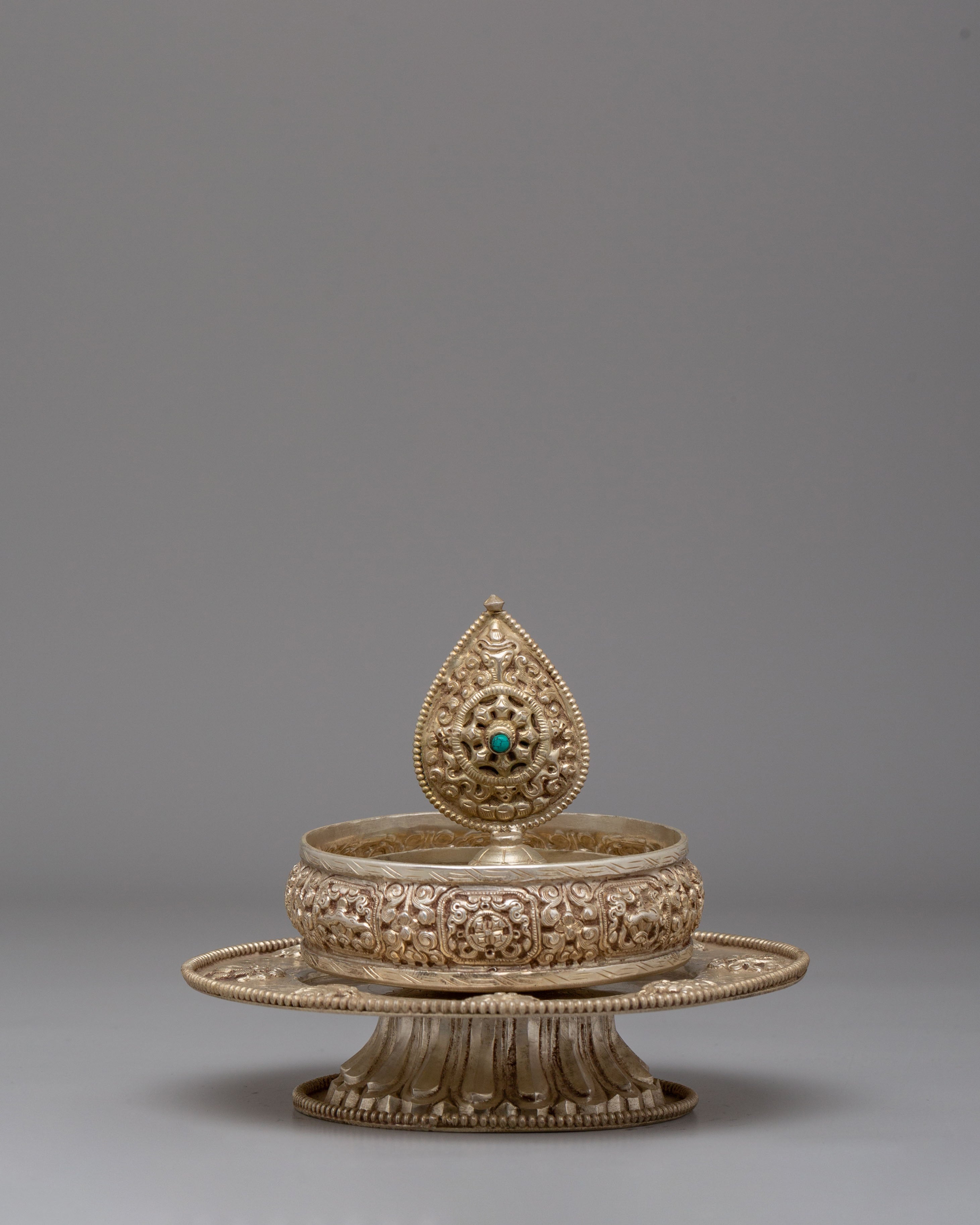 Buddhist Altar Mandala Offering | Sacred Ritual Art