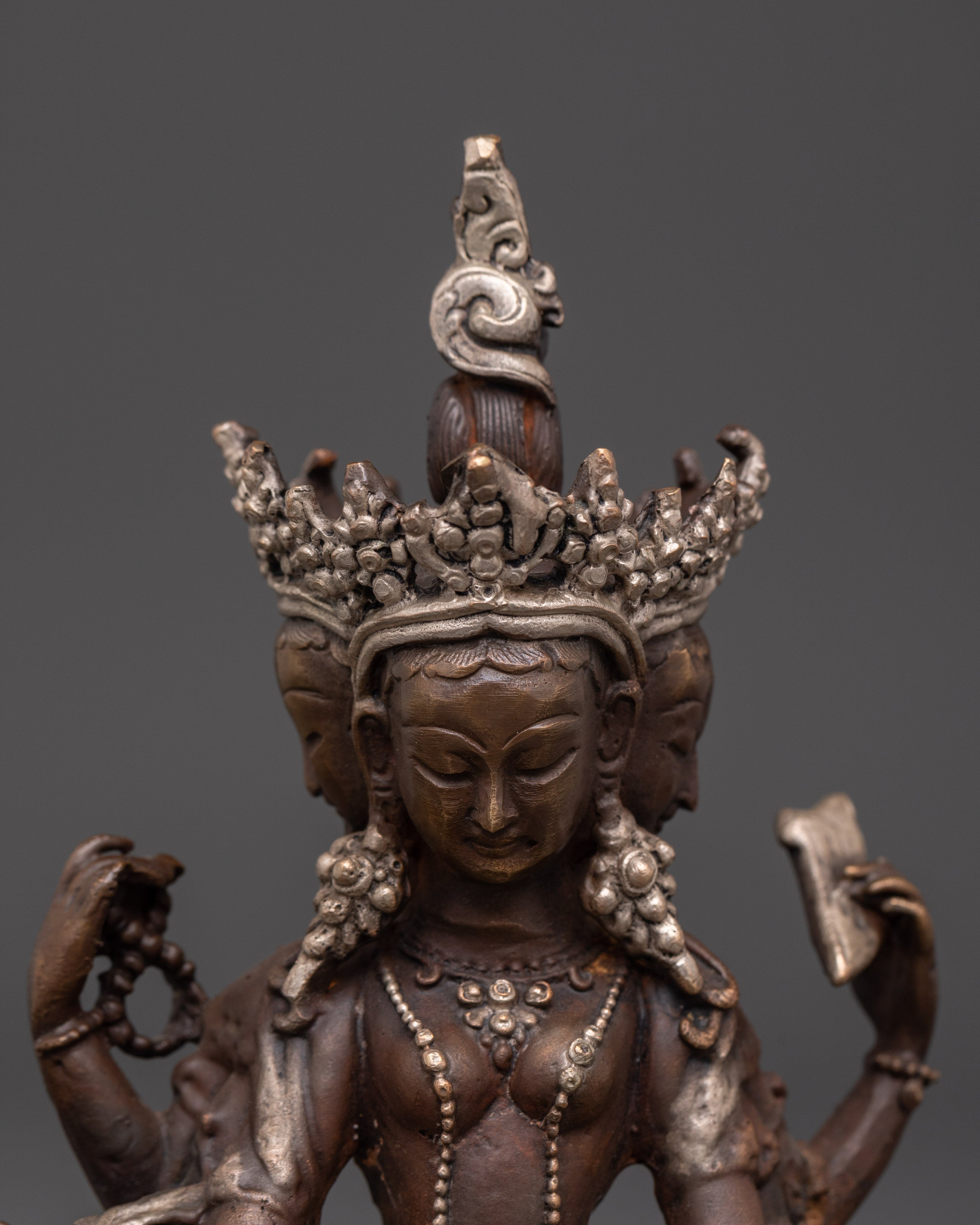 Sacred Wealth Goddess Vasudhara Statue | Buddhist Deity of Prosperity and Abundance