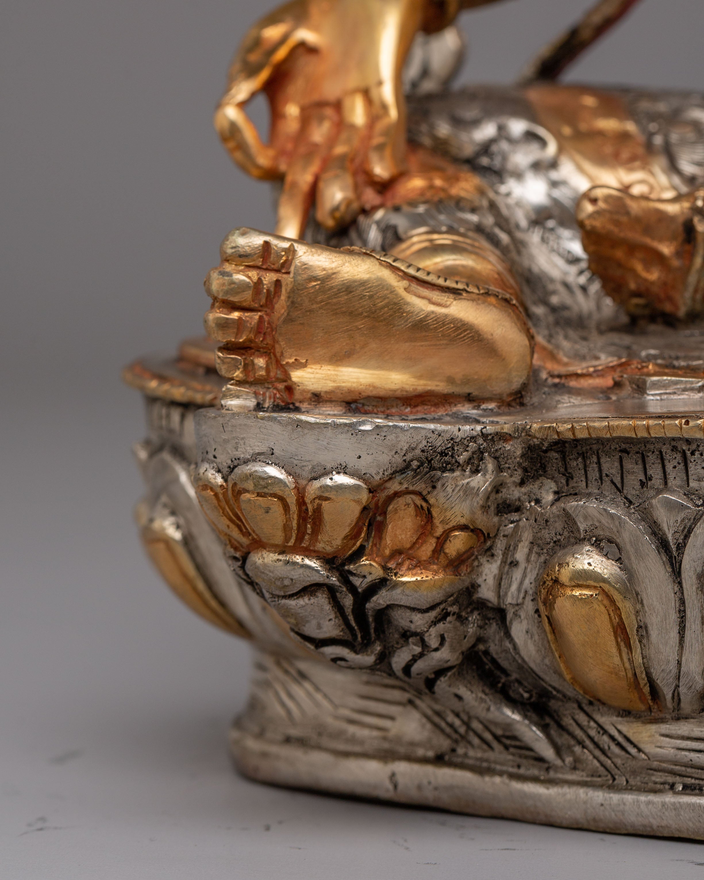 Shyama Tara Statue Of Love And Compassion | Handcrafted Copper Body Statue