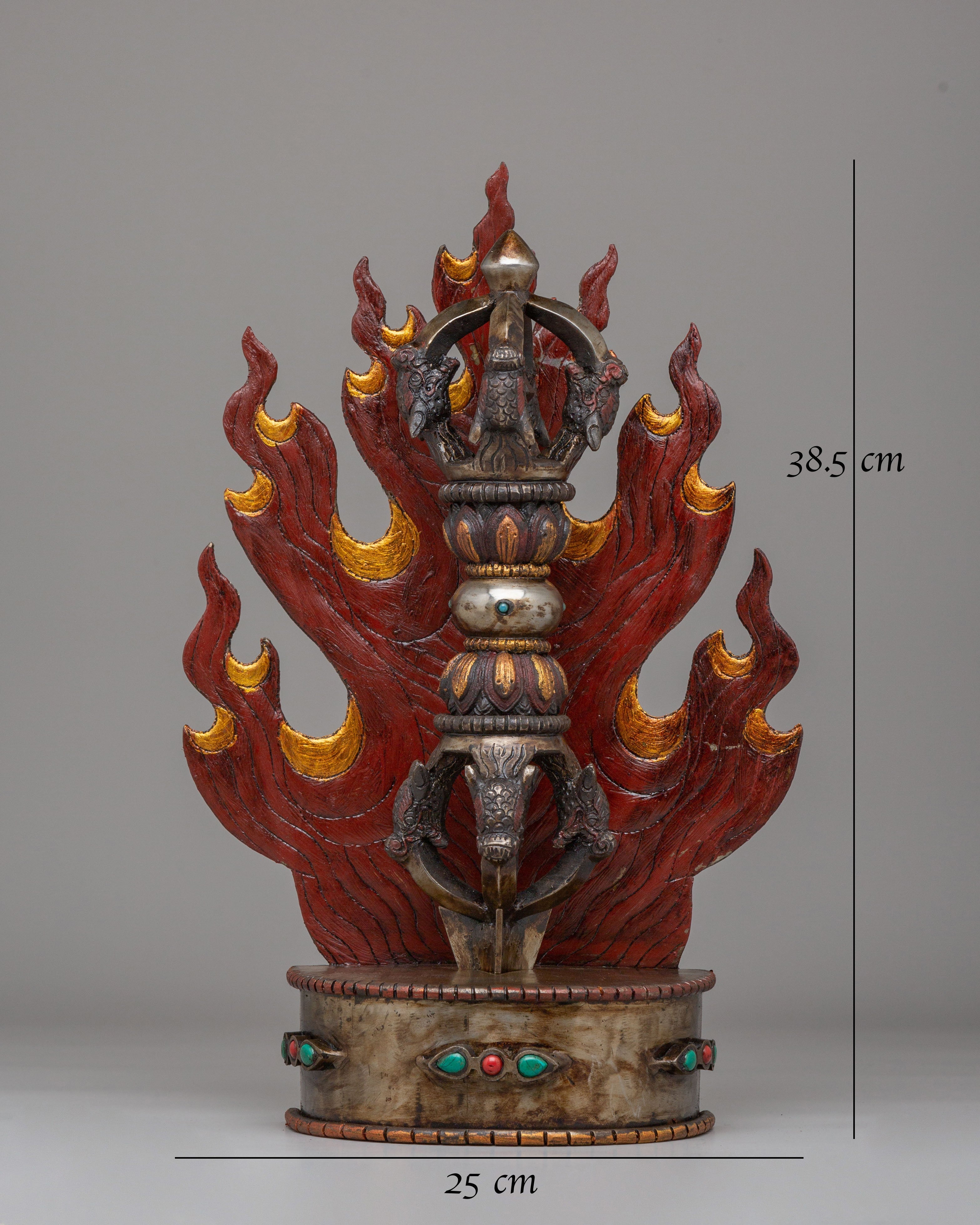 Handmade Vajra With Stand | Symbol Of Spiritual Strength