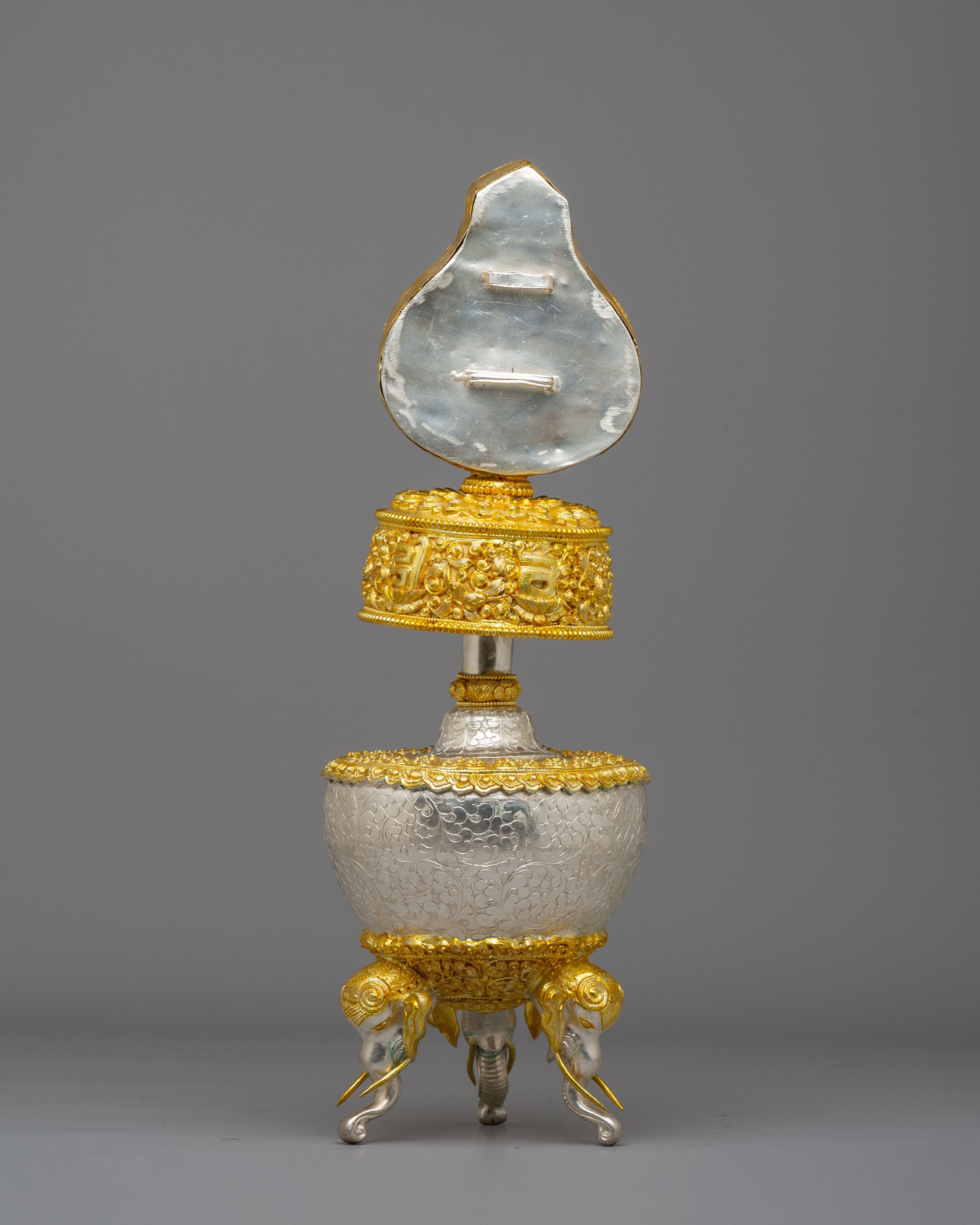 Buddhist Altar Ritual Bhumba | Sacred Vessel for Puja & Offerings