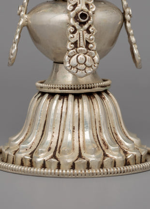 Buddhist Eight Auspicious Symbols in Electro Silver-Plated | Spiritual Blessings