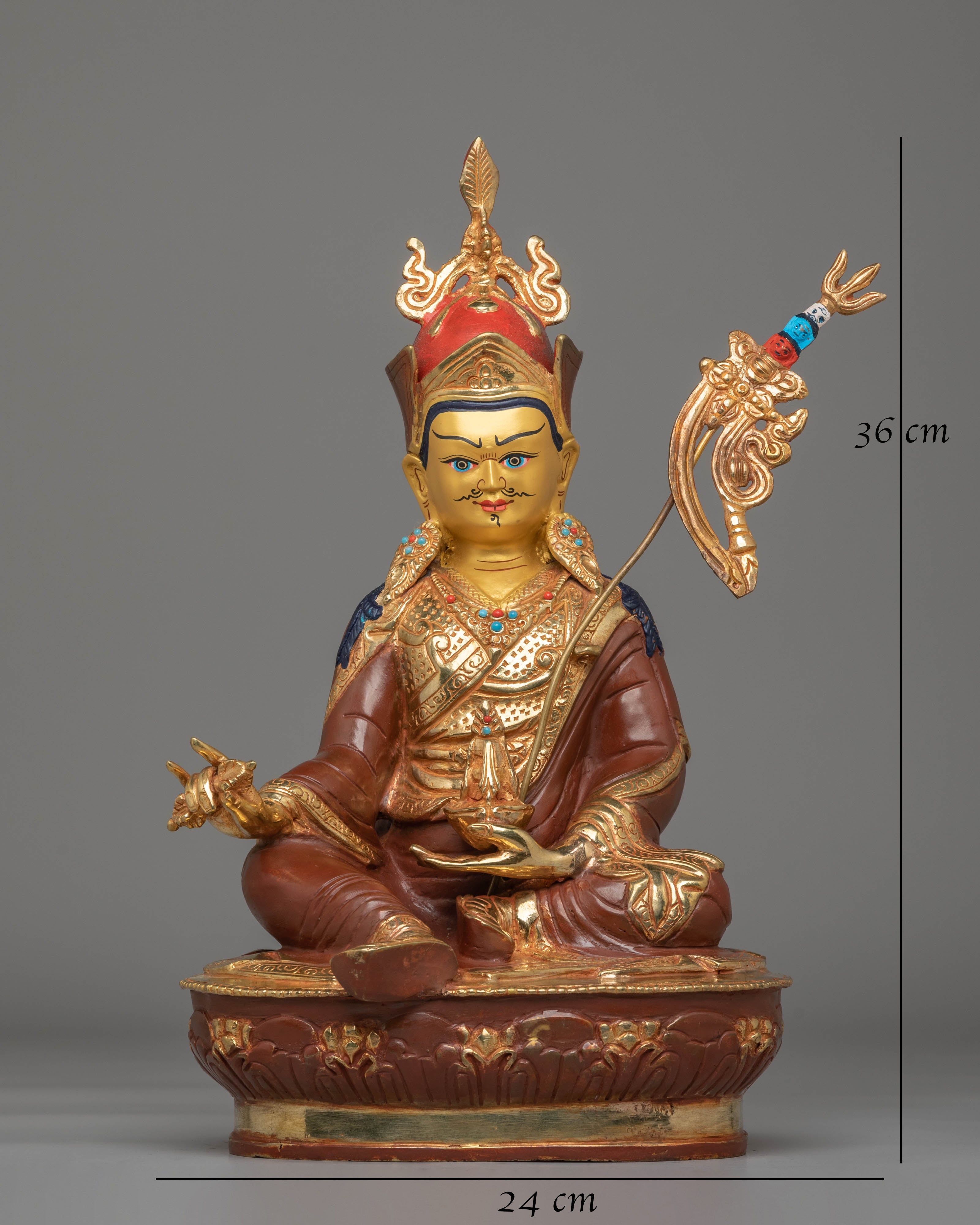 Statue of Tantric Master Guru Rinpoche | Great Guru of Tibet