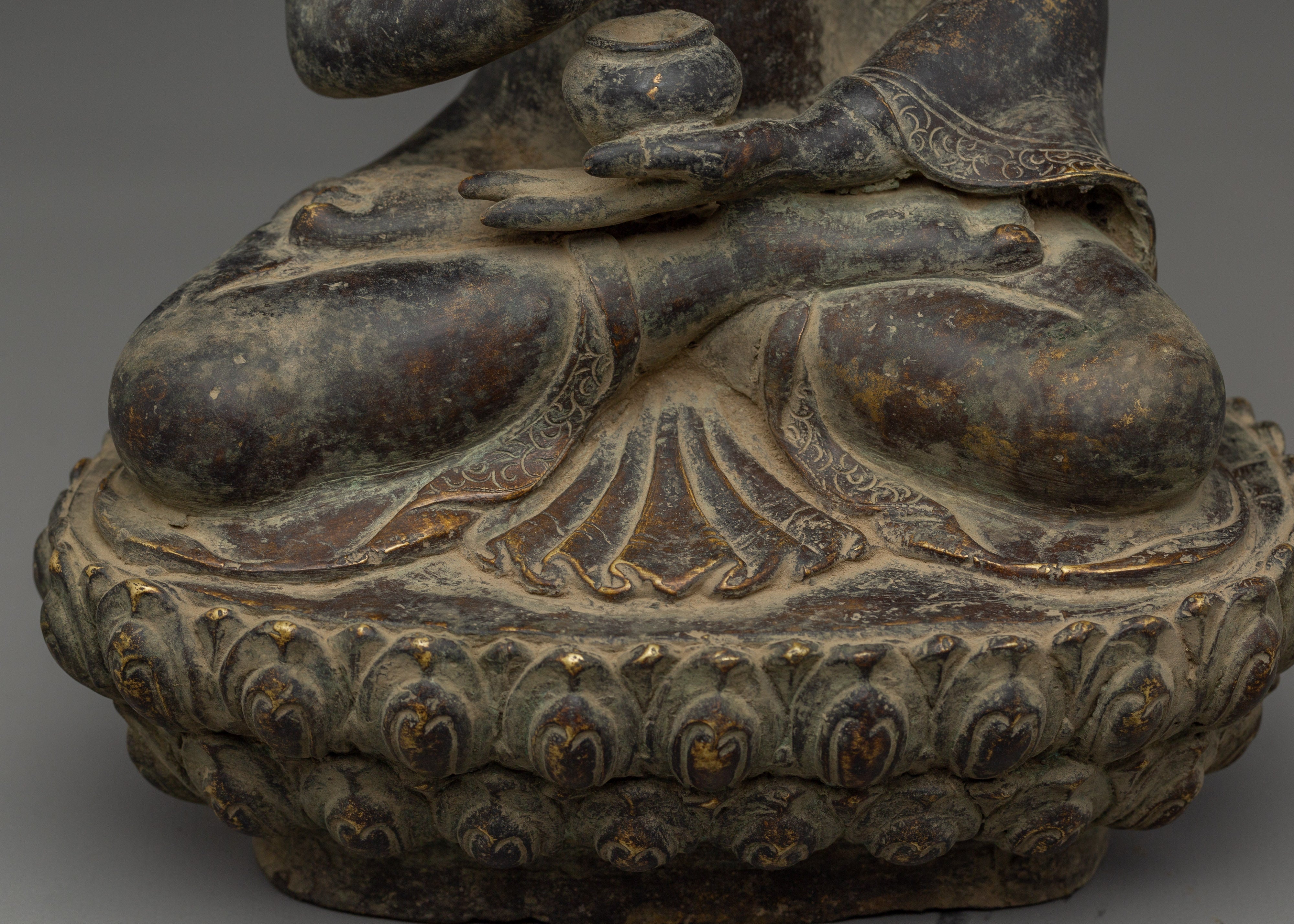 Amogasiddhi Buddha Statue | Fearlessness and Wisdom