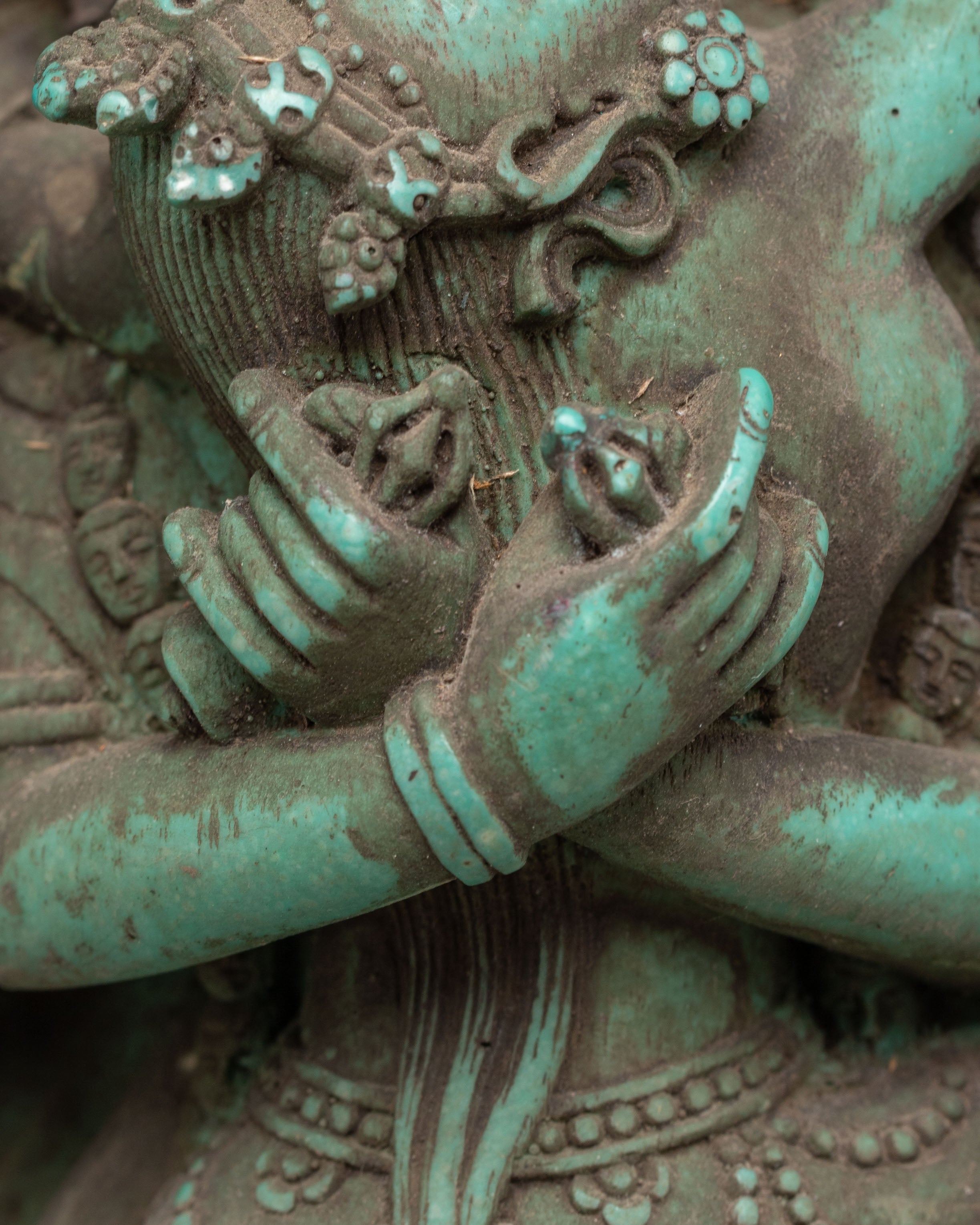 Handmade Statue of Tantric Deity Chakrasambhara | Tantric Yidam