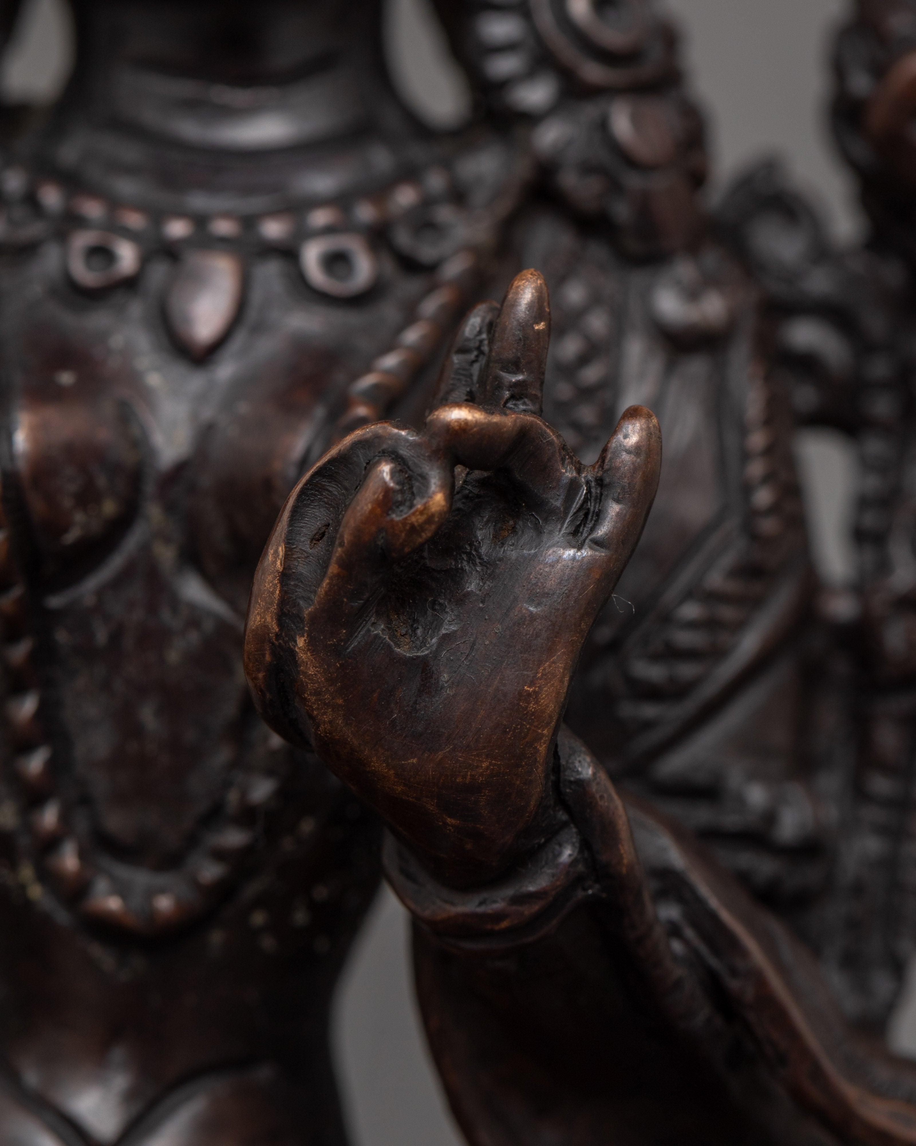 Green Tara Tibetan Goddess Sculpture | Symbol of Compassion and Protection