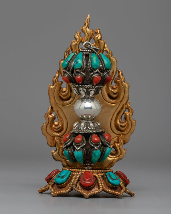 Vibrant Multicolored Vajra