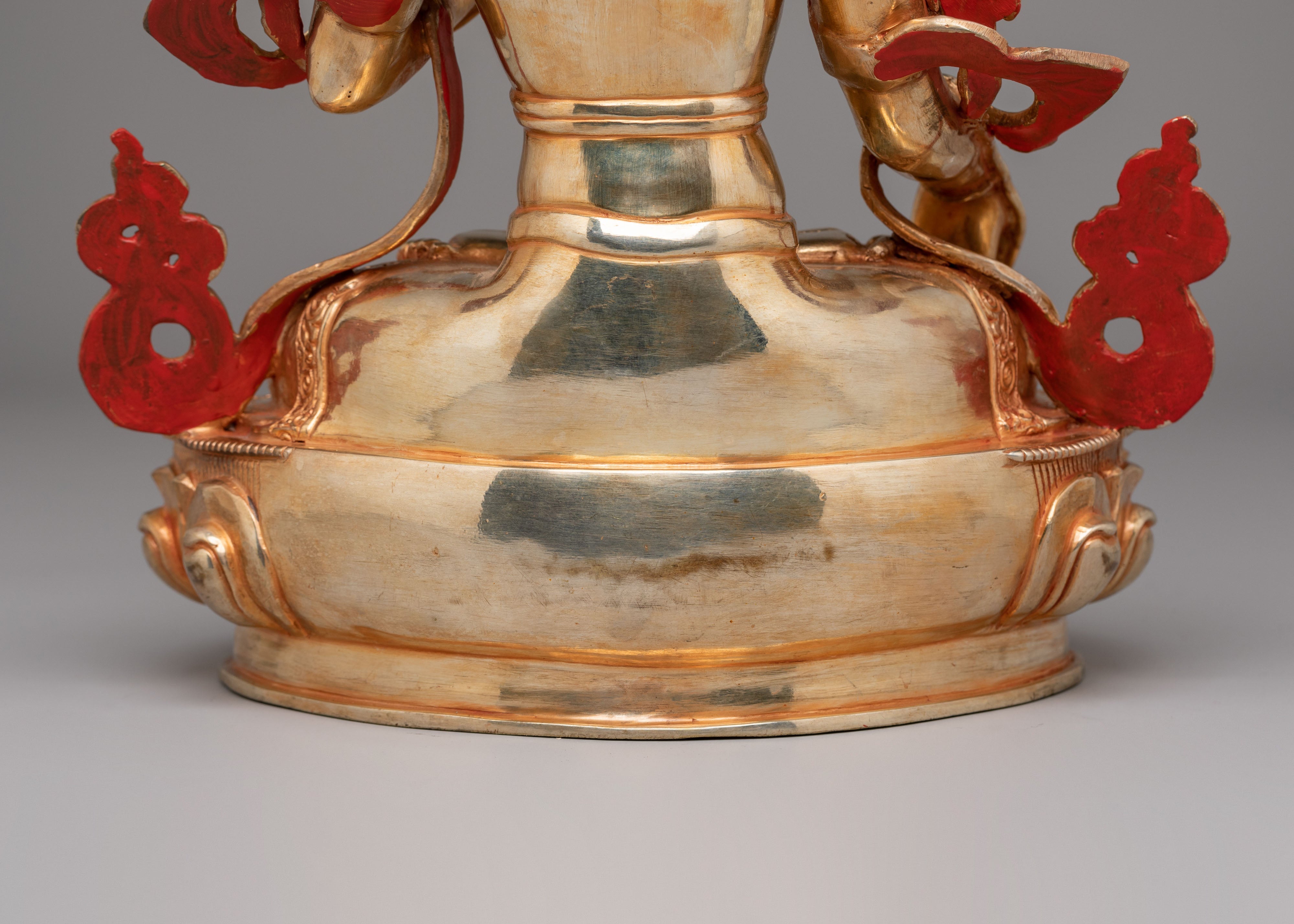 White Tara Mother of Liberation Figurine | Tibetan Goddess Sculpture