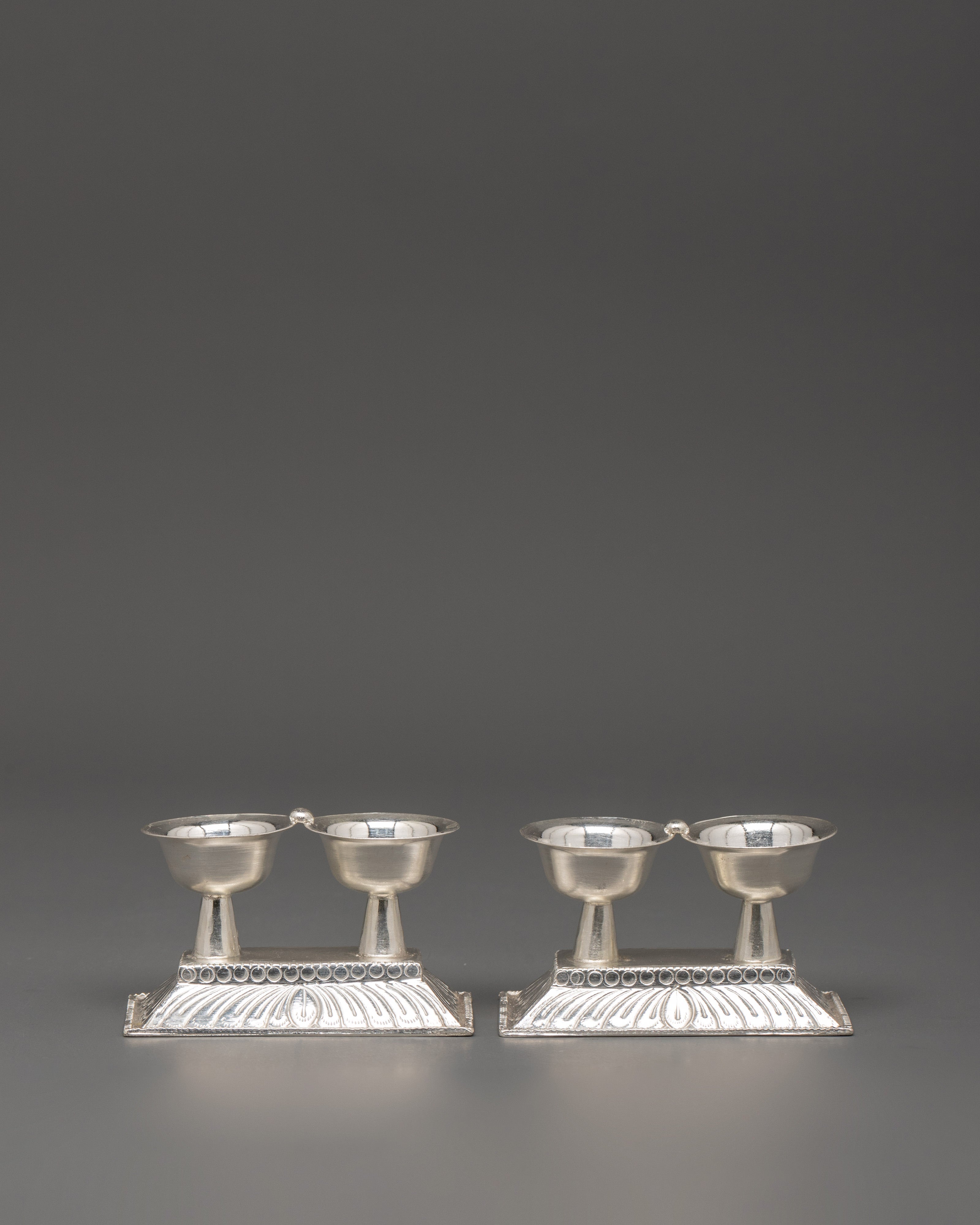 Silver Puja Thali Set | Ideal for Altar or Temple Ceremonies