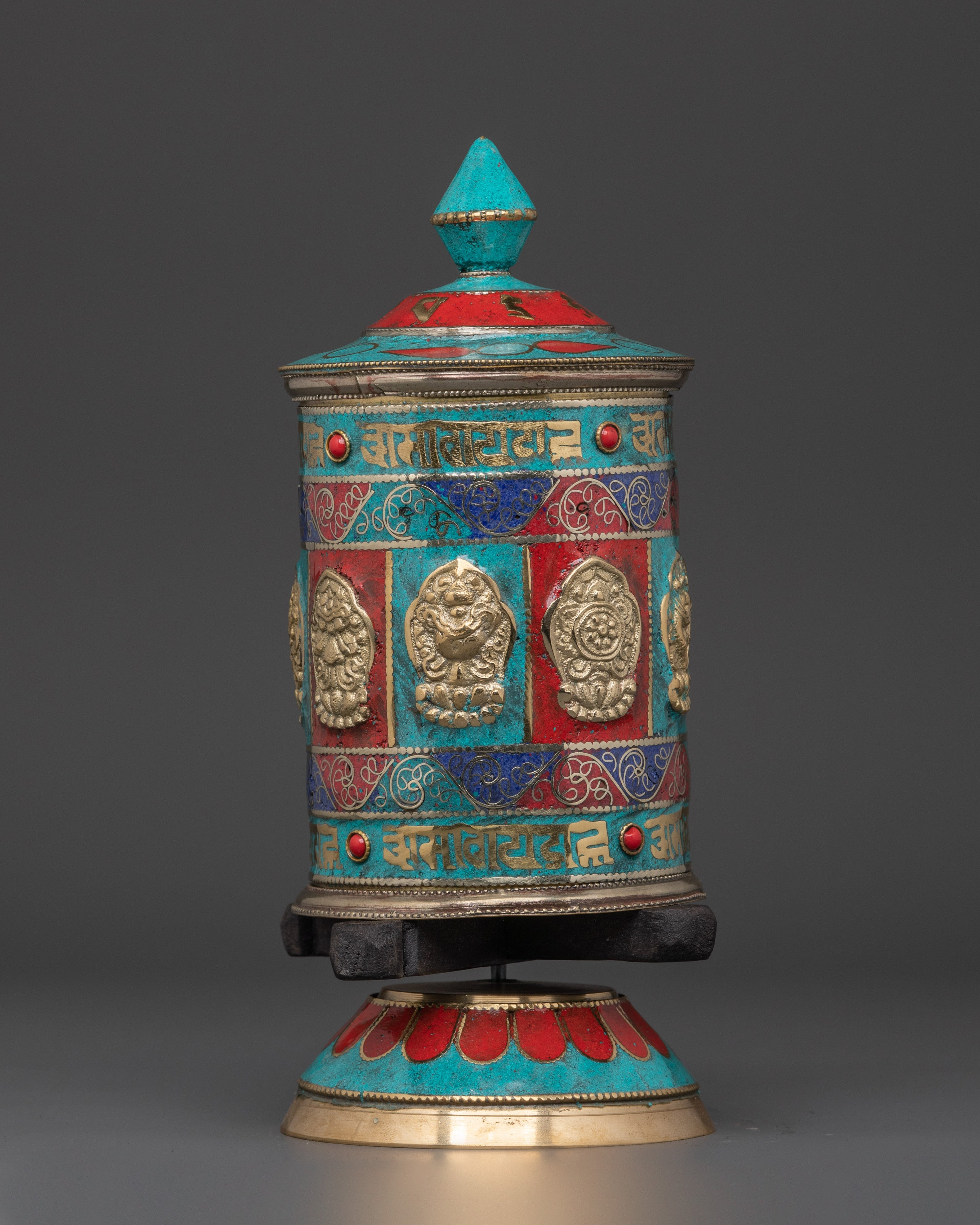buddhist-altar-prayer-wheel