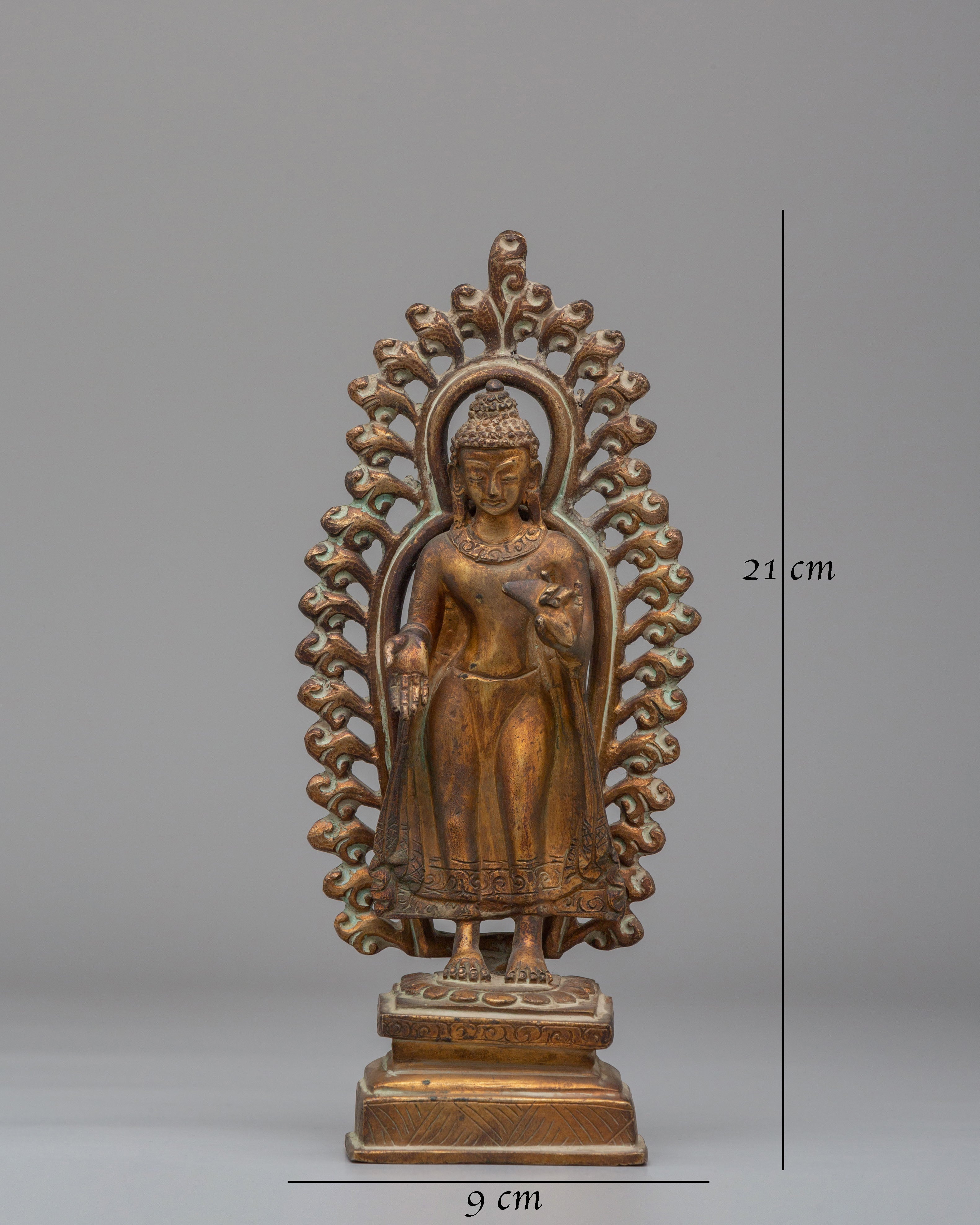 Traditional Dipankara Buddha Sculpture | Handcrafted Art for Spiritual Home Decor