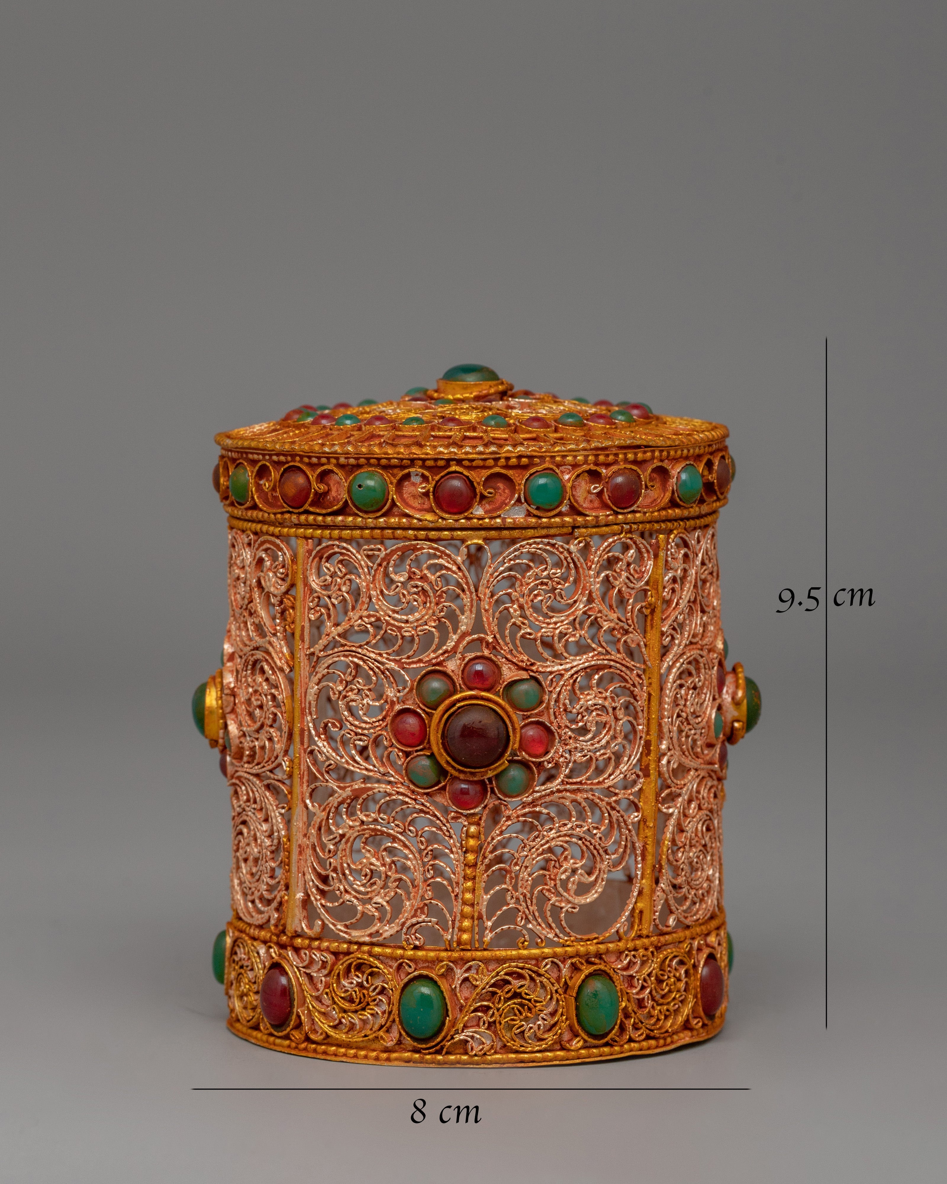 Handcrafted Traditional Treasure Box | A Symbol of Spiritual Wealth