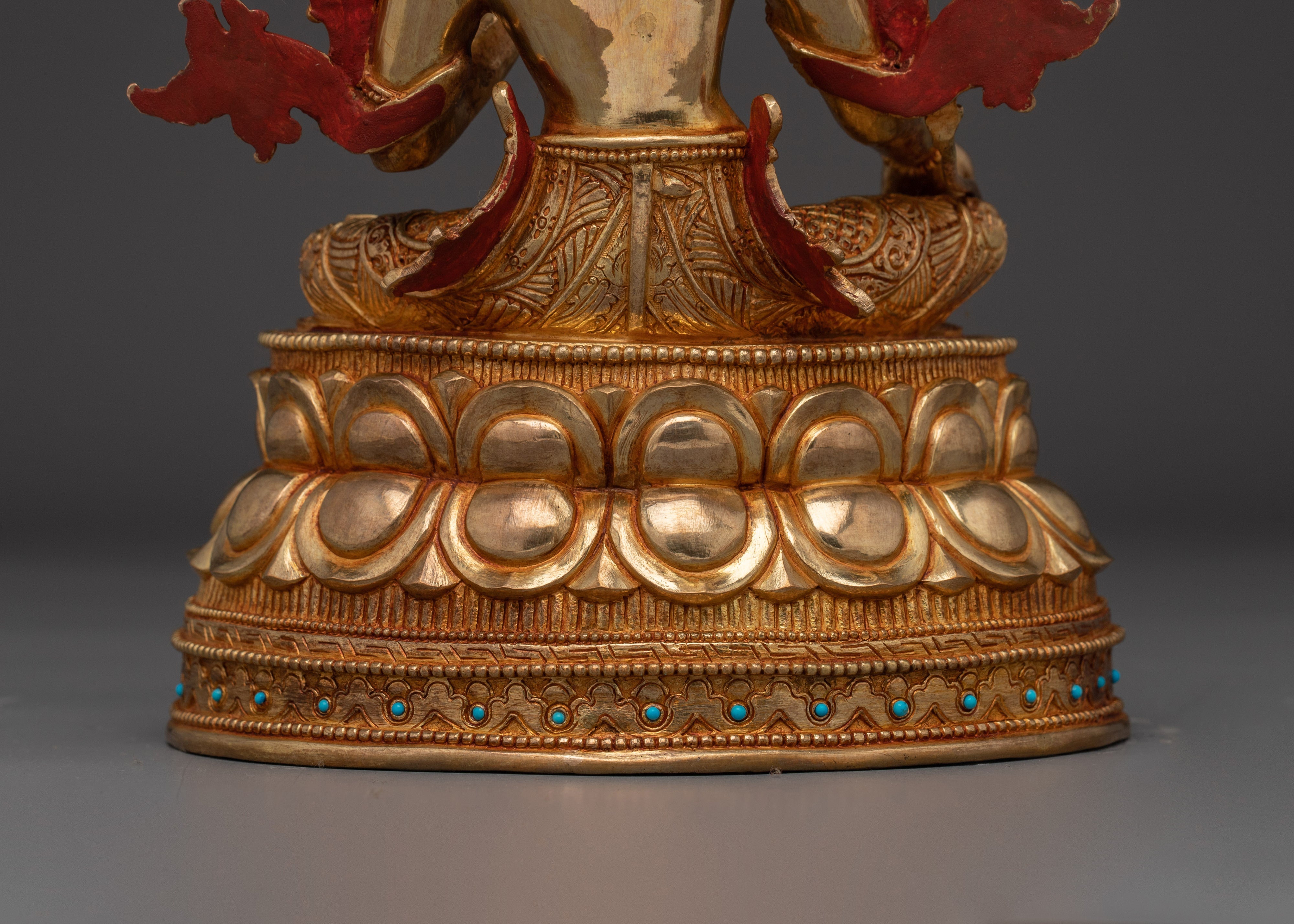 Buddhist Deity Green Tara Statue | Shyama Tara - Swift Action