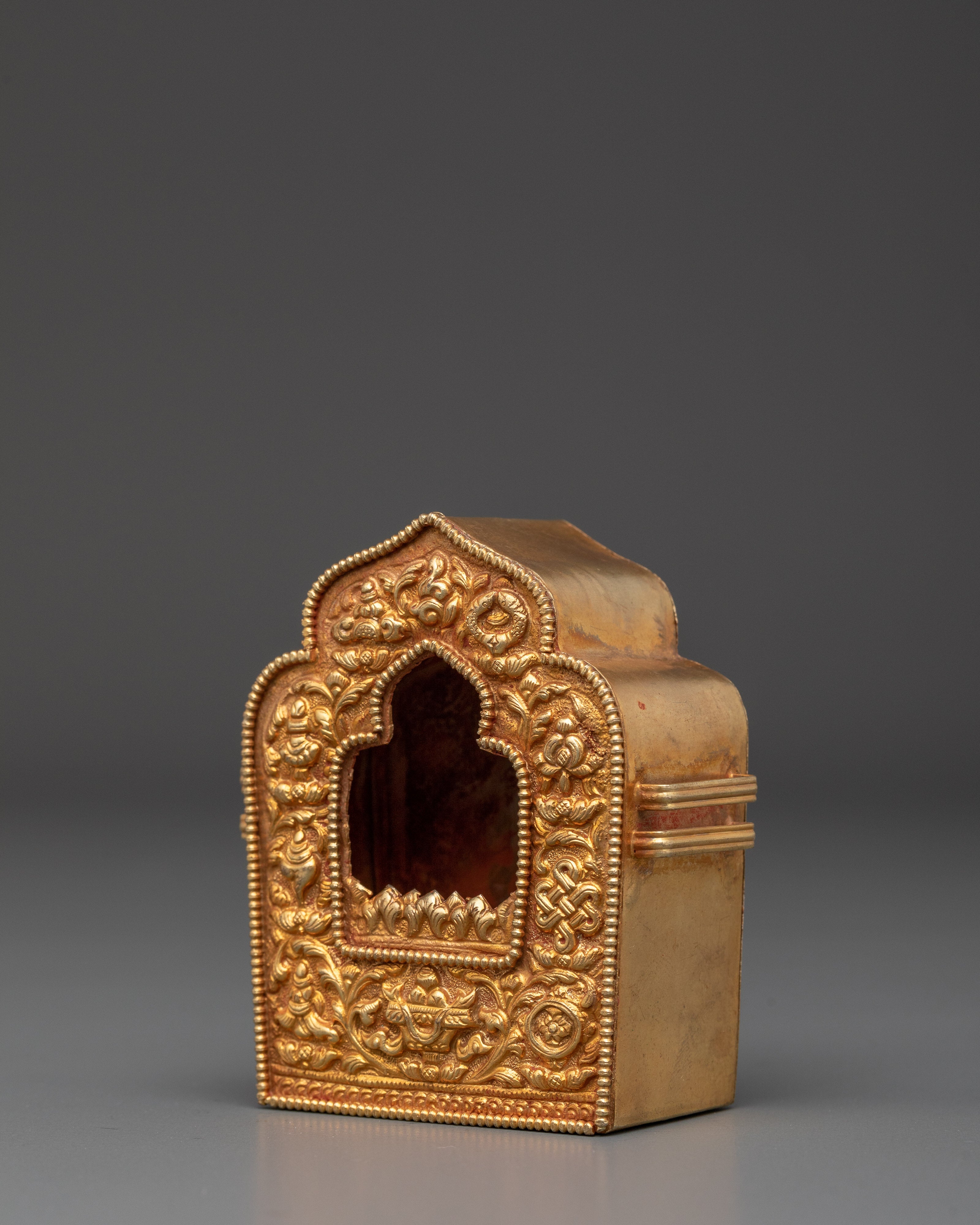Tibetan Spiritual Ghau Box | Portable Buddhist Altar