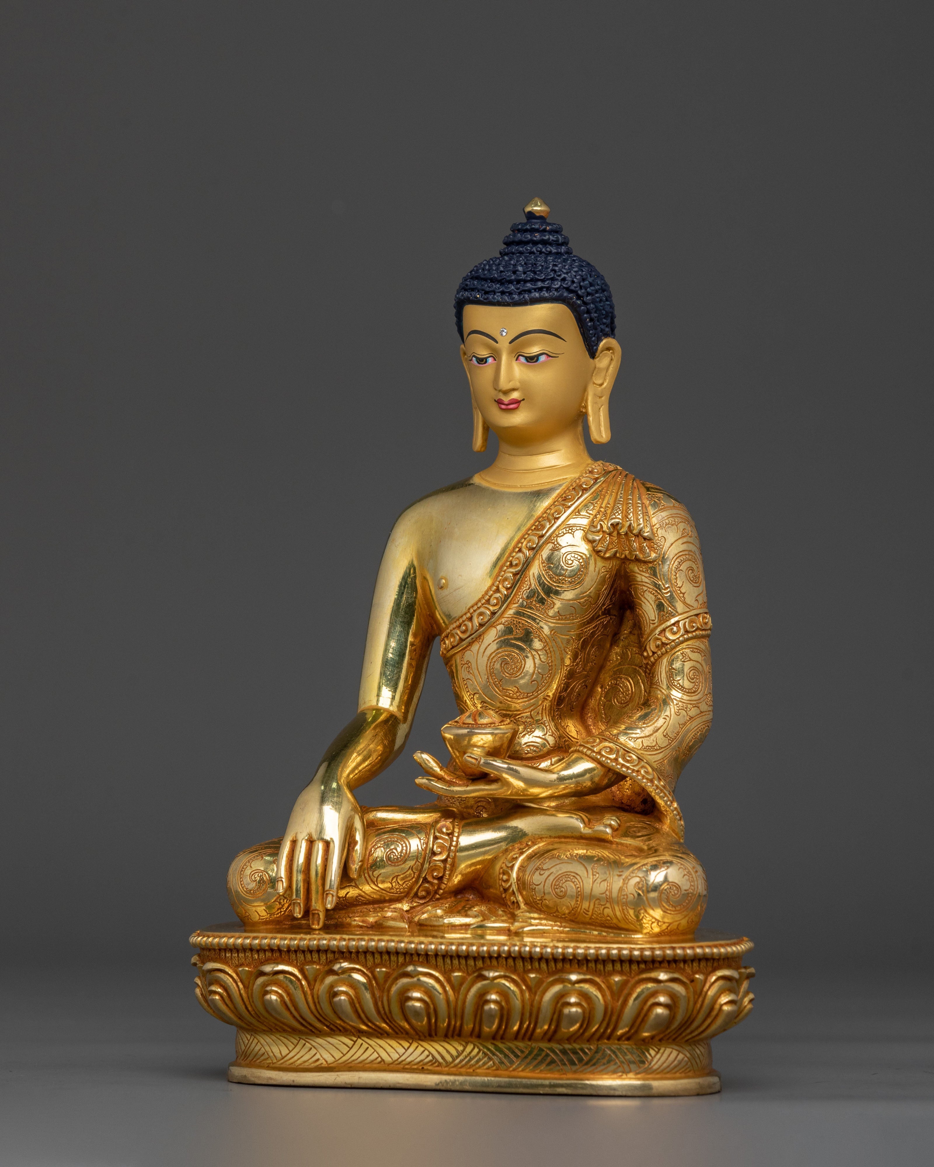 Siddhartha Gautama Sacred Statue | Tibetan Buddhist Buddha Sculpture