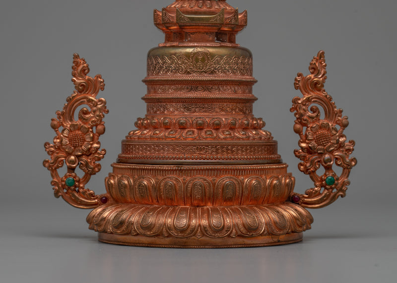 Decorative Stupa Tibetan | Sacred Symbol for Meditation and Harmony