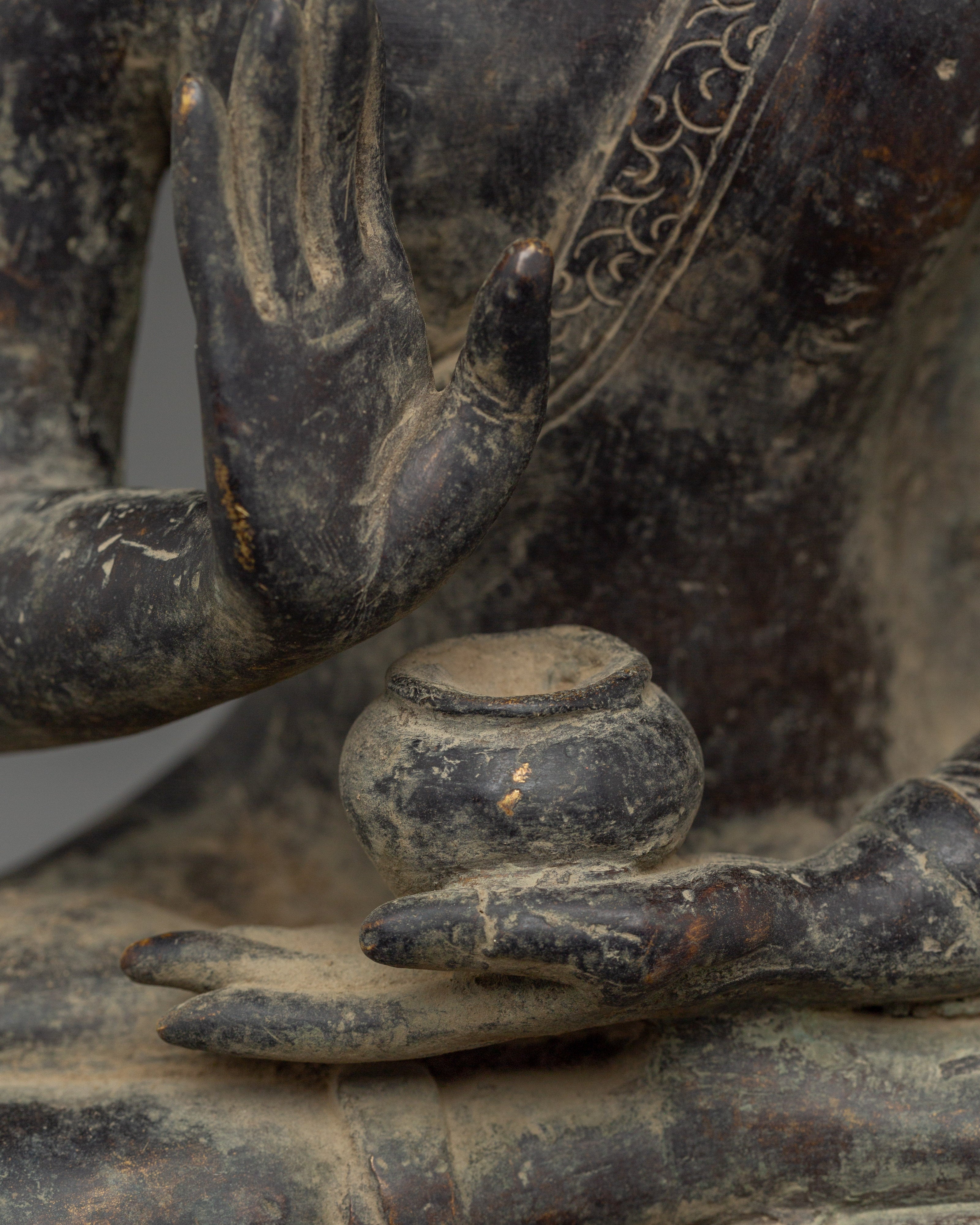 Amogasiddhi Buddha Statue | Fearlessness and Wisdom