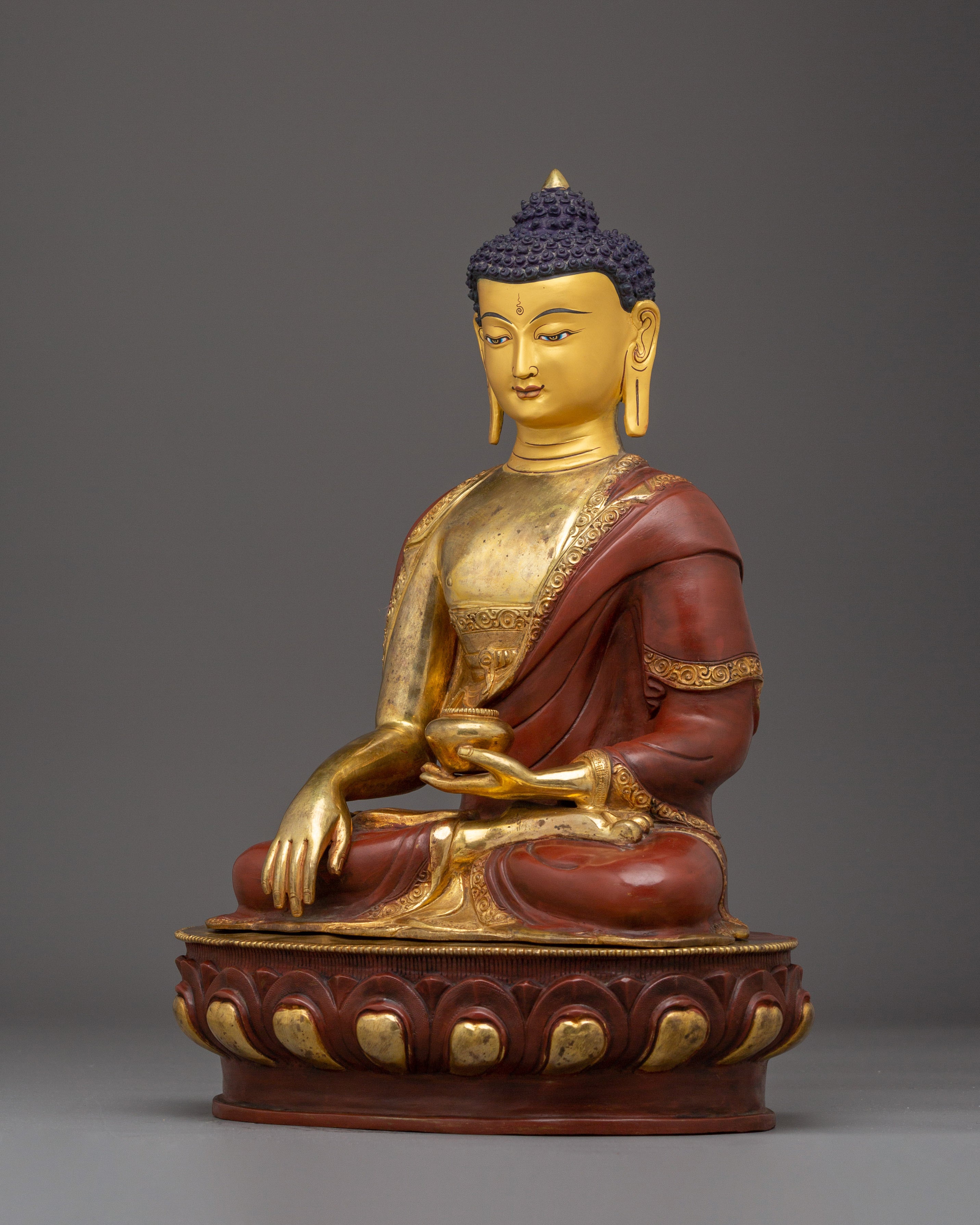 Historical Buddha Figurine of Shakyamuni Buddha | Enlightened One