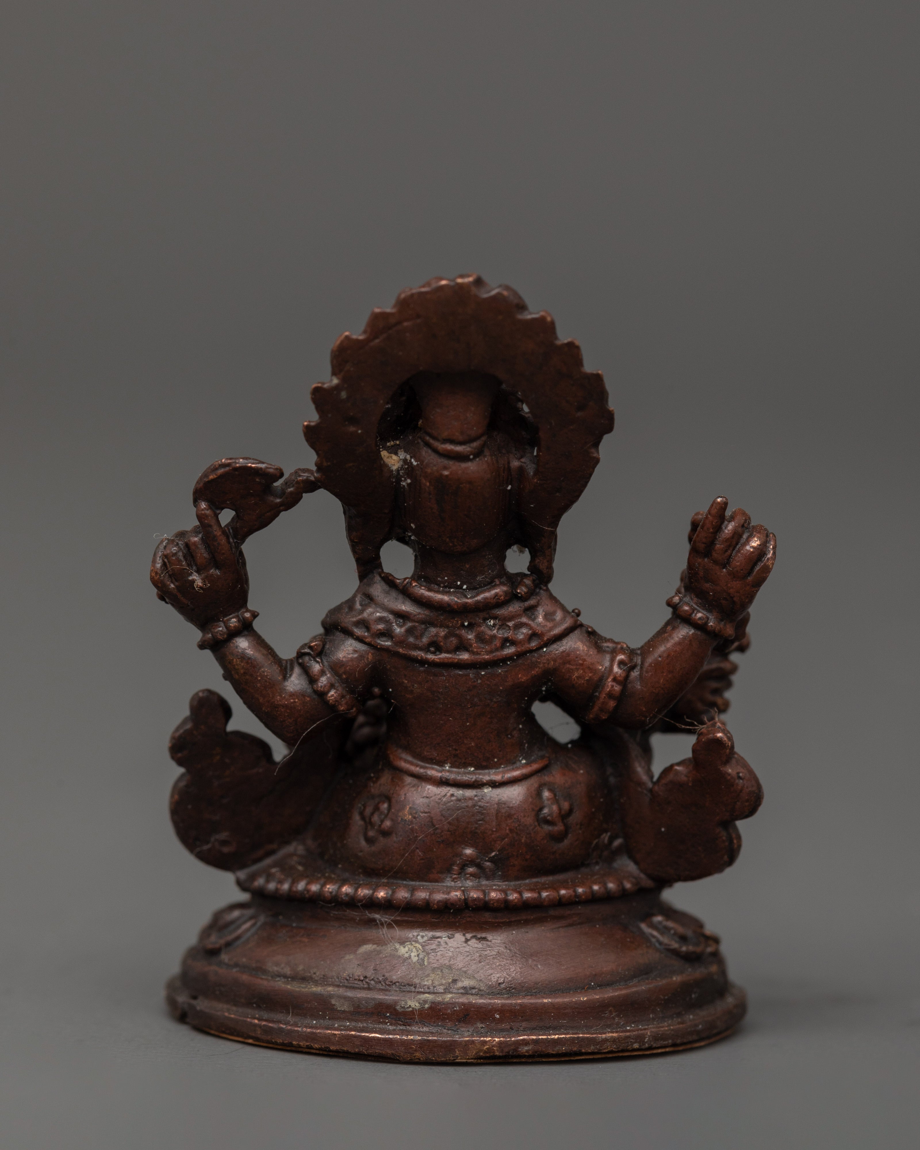 Ganesh Hindu Deity of Wisdom & Success Statue | Lord Ganesha Idol For Meditation Space